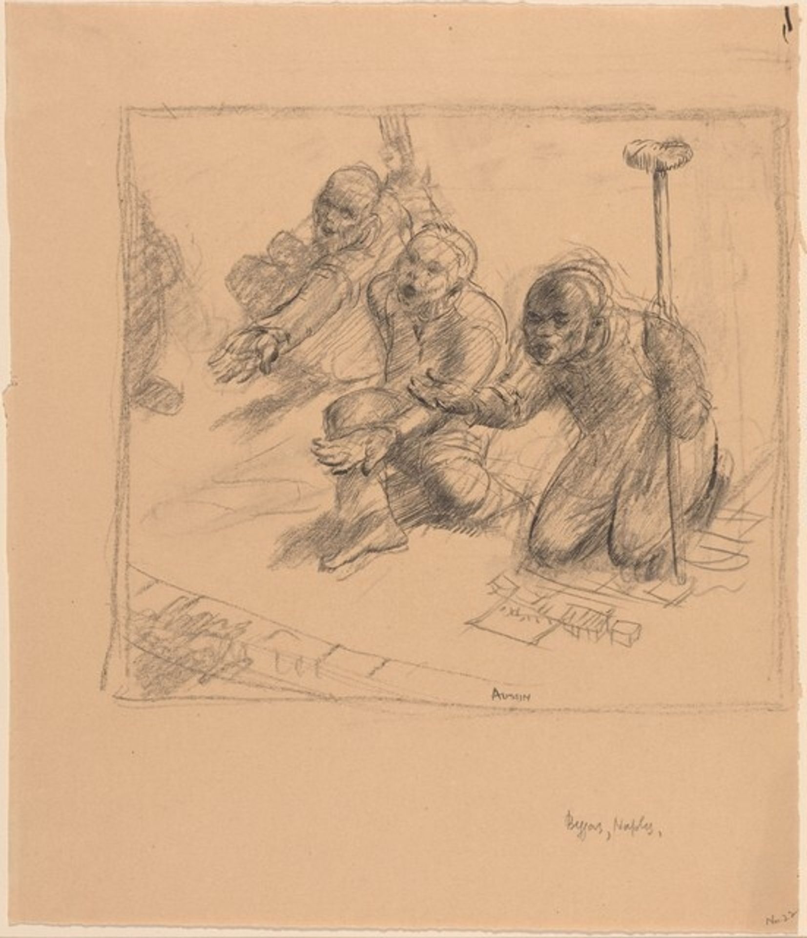 Beggars of Naples by Robert Austin