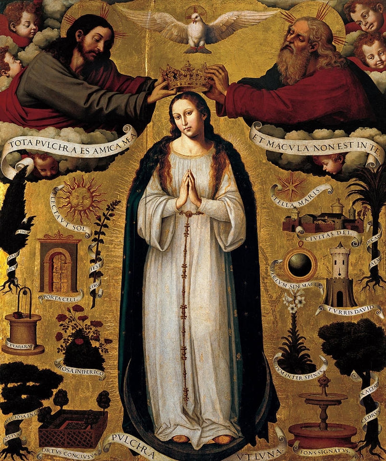 The Immaculate Conception by Vicente Juan Masip