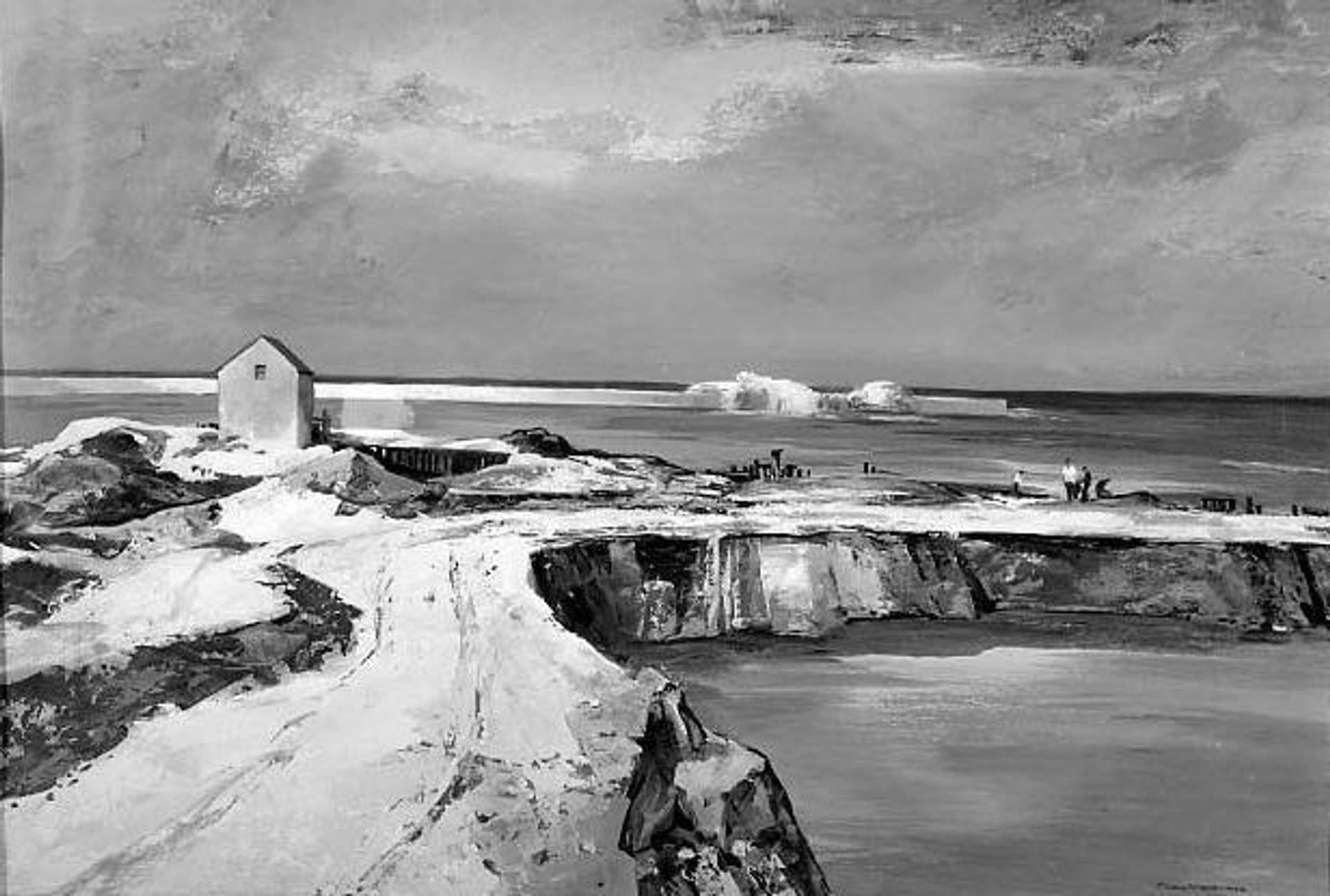 Lake Erie Shoreway by Carl Gaertner