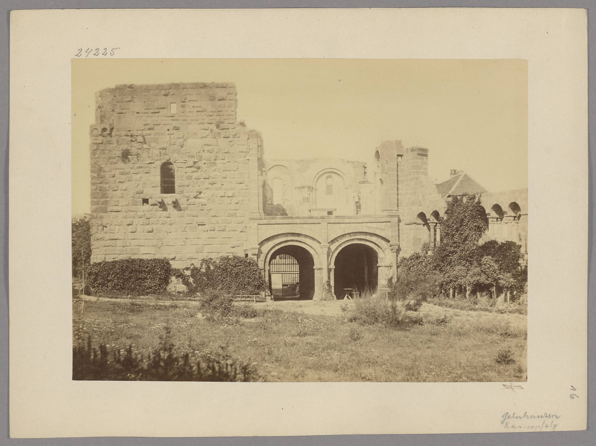 Gelnhausen_ Imperial Palace by Carl Friedrich Mylius