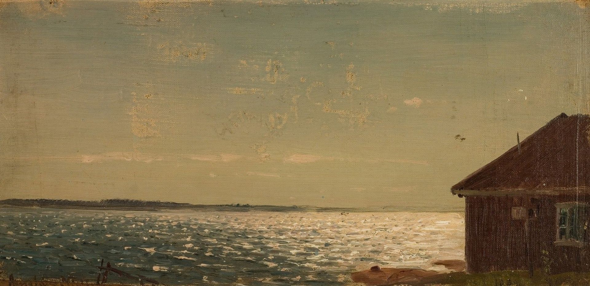 Stemning, Arisholmen by Amaldus Nielsen