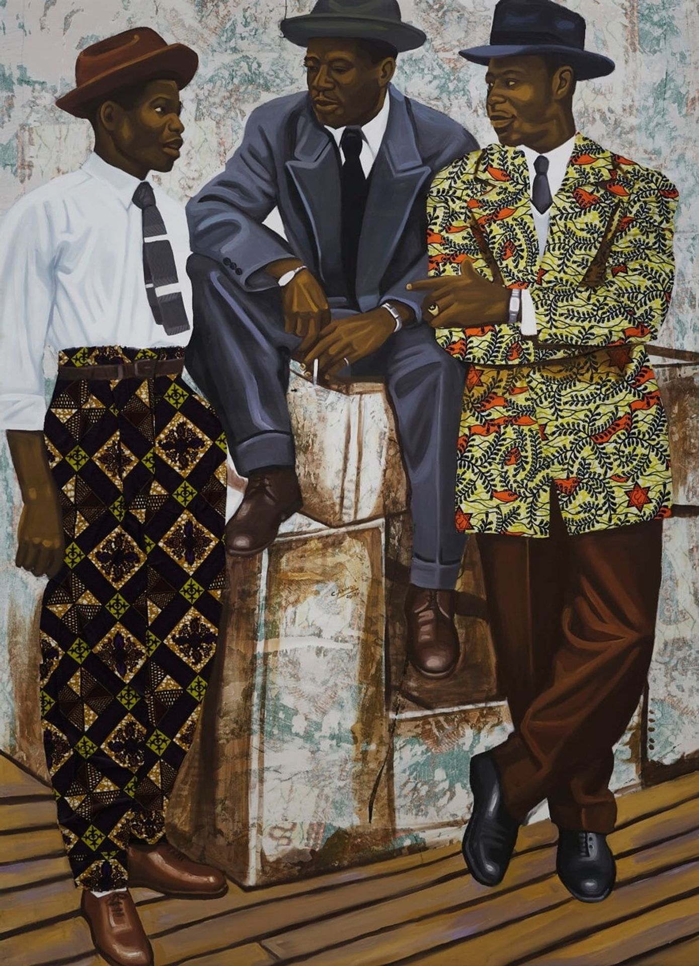 Conversation by Cornelius Annor