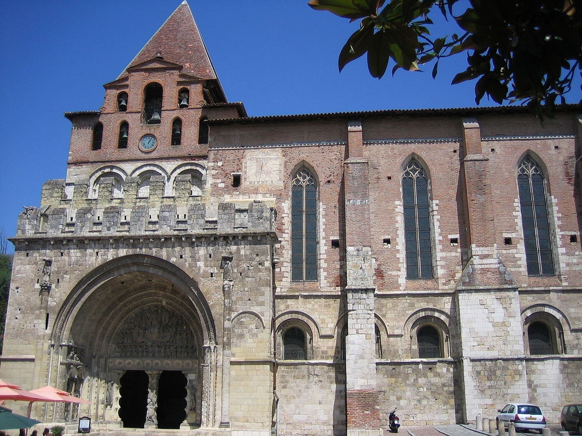 Romanesque Southern Entrance of Moissac Abbey, France by Romanesque Architecture
