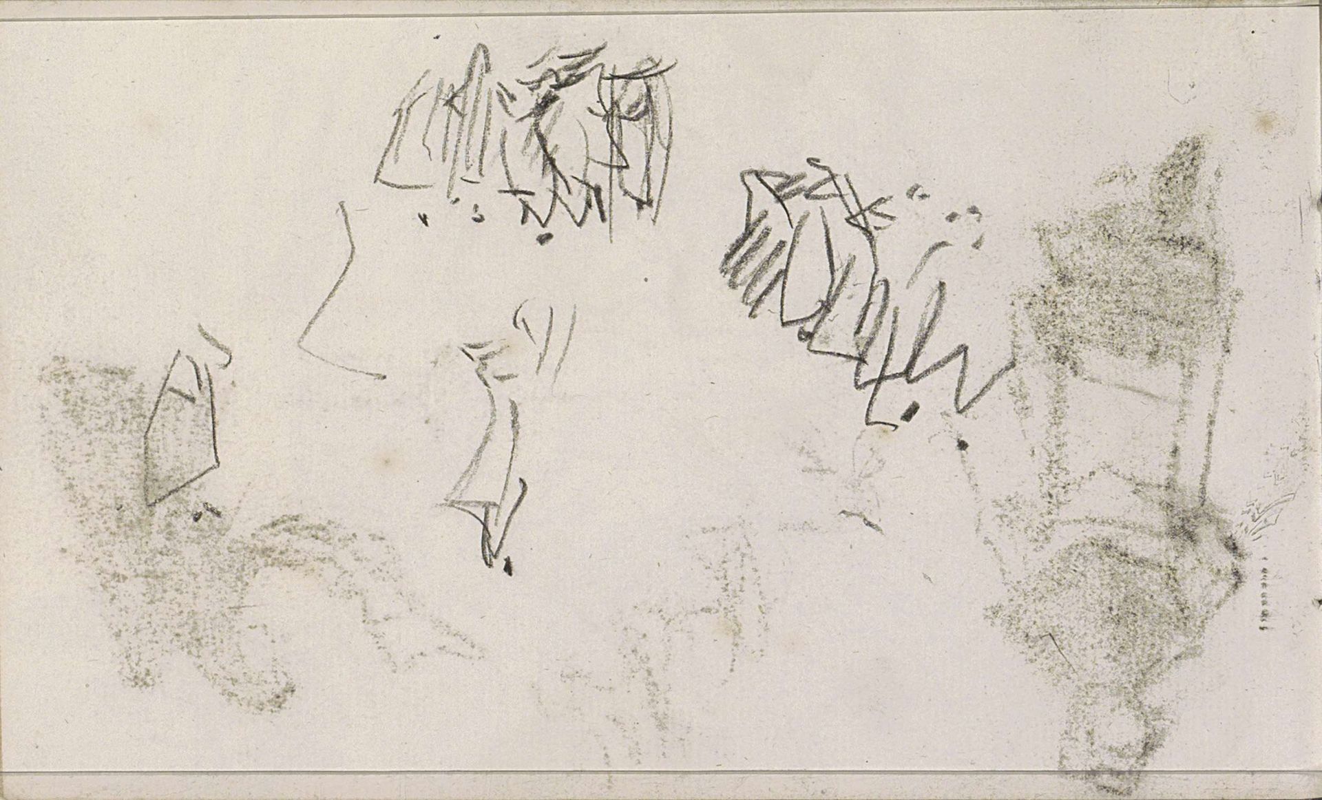 Figuurstudies by Isaac Israels