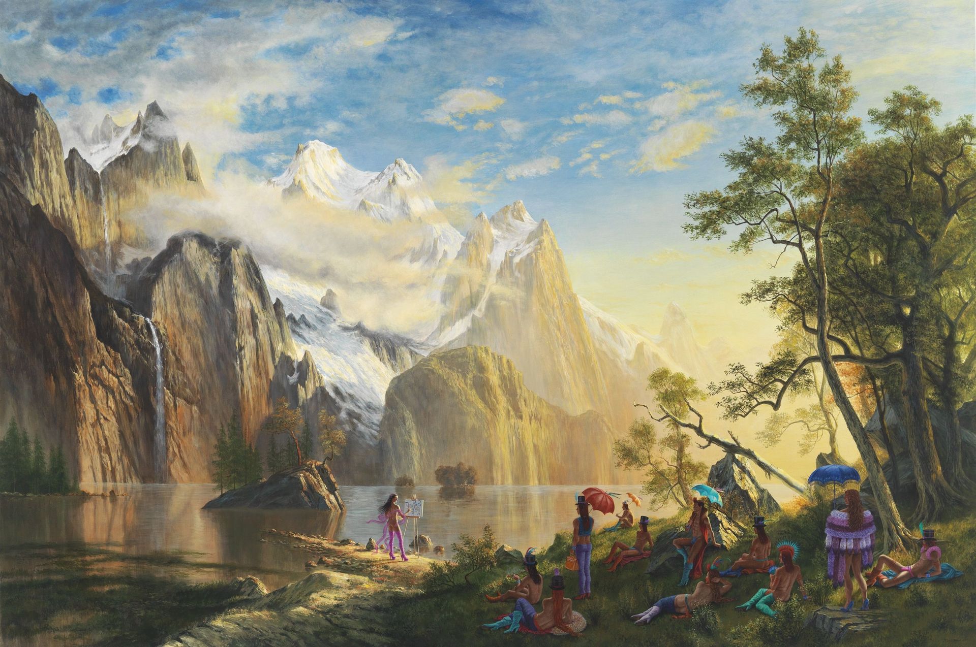 Sunday in the Park by Kent Monkman