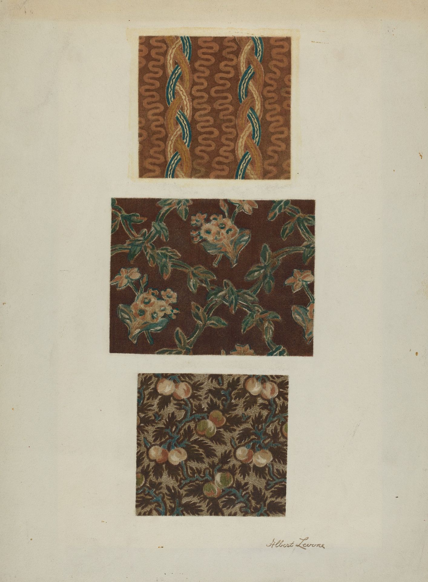 Printed Cottons from Quilt by Albert Levone