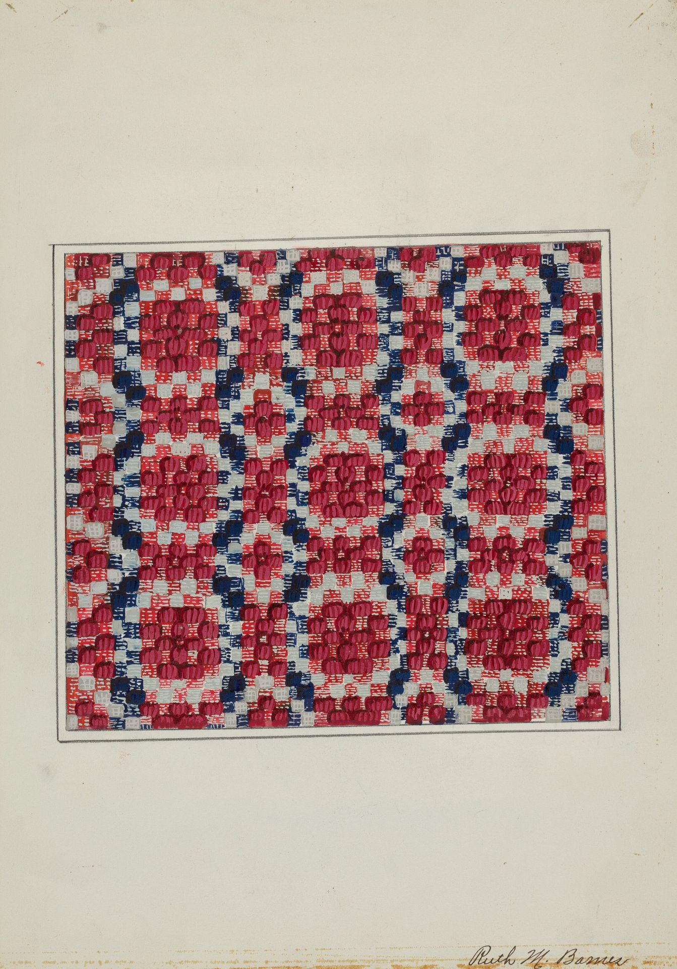 Coverlet (Section) by Barnes