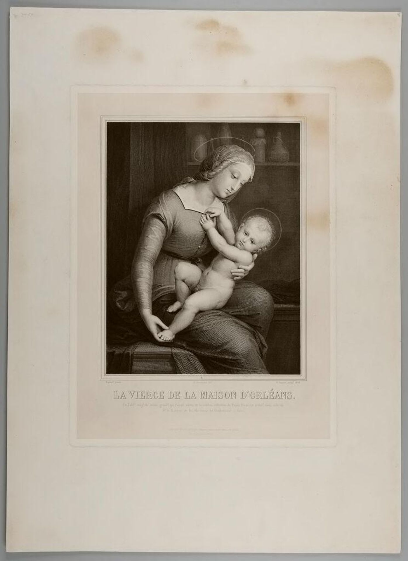 The Virgin of the House of Orleans by FranÃ§ois Forster