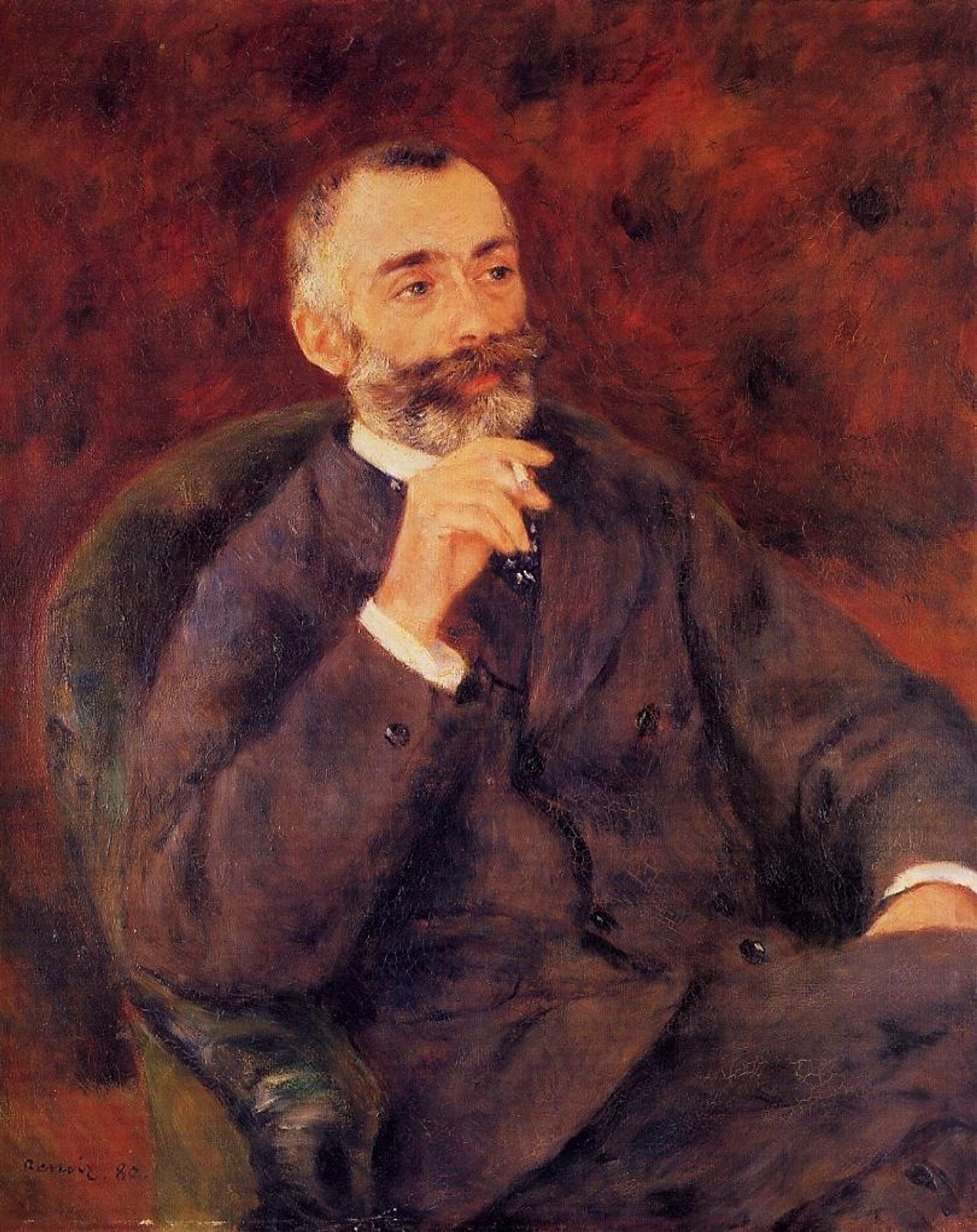 Paul Berard by Pierre-Auguste Renoir