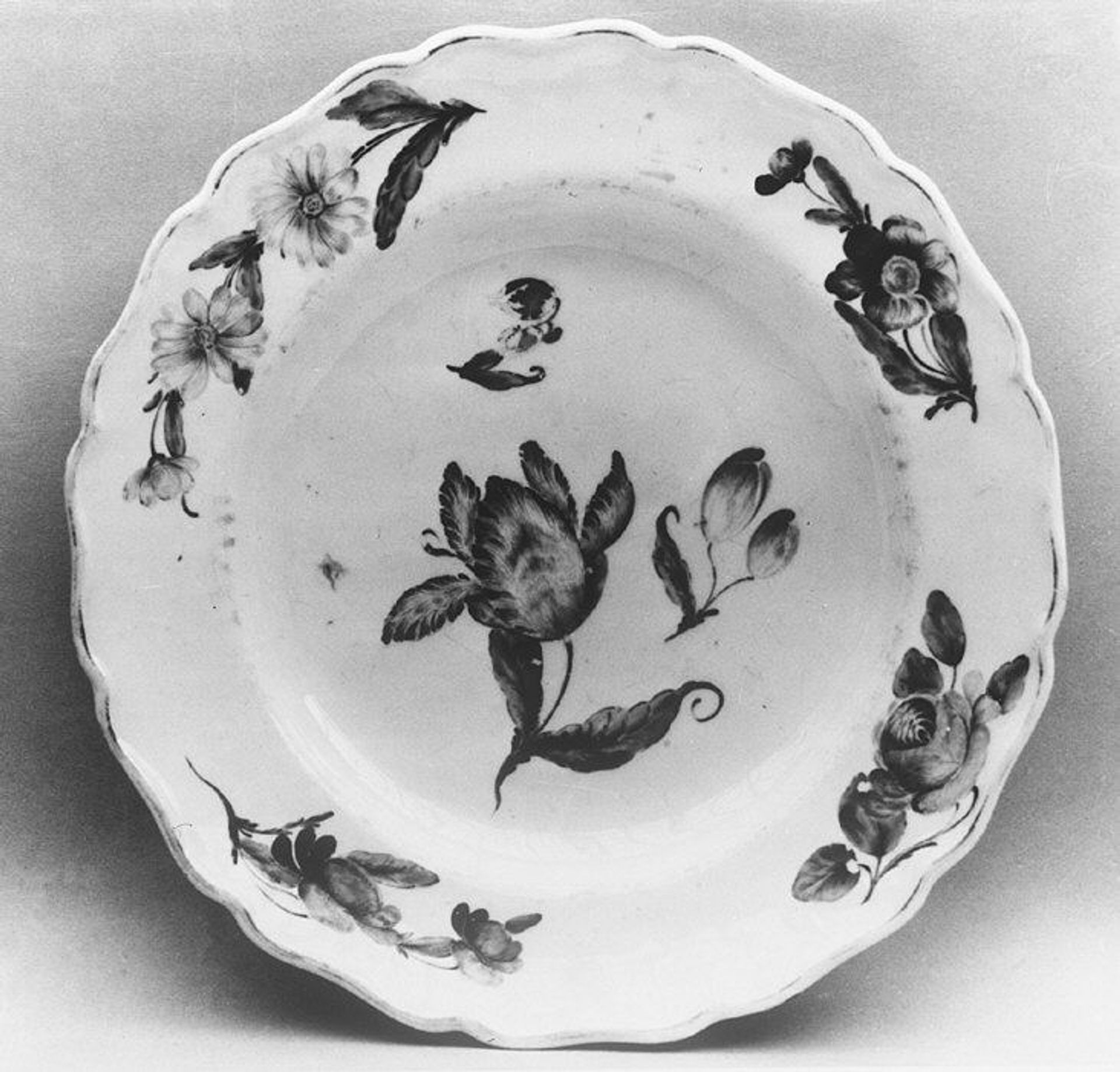 Plate by Nymphenburg Porcelain Manufactory
