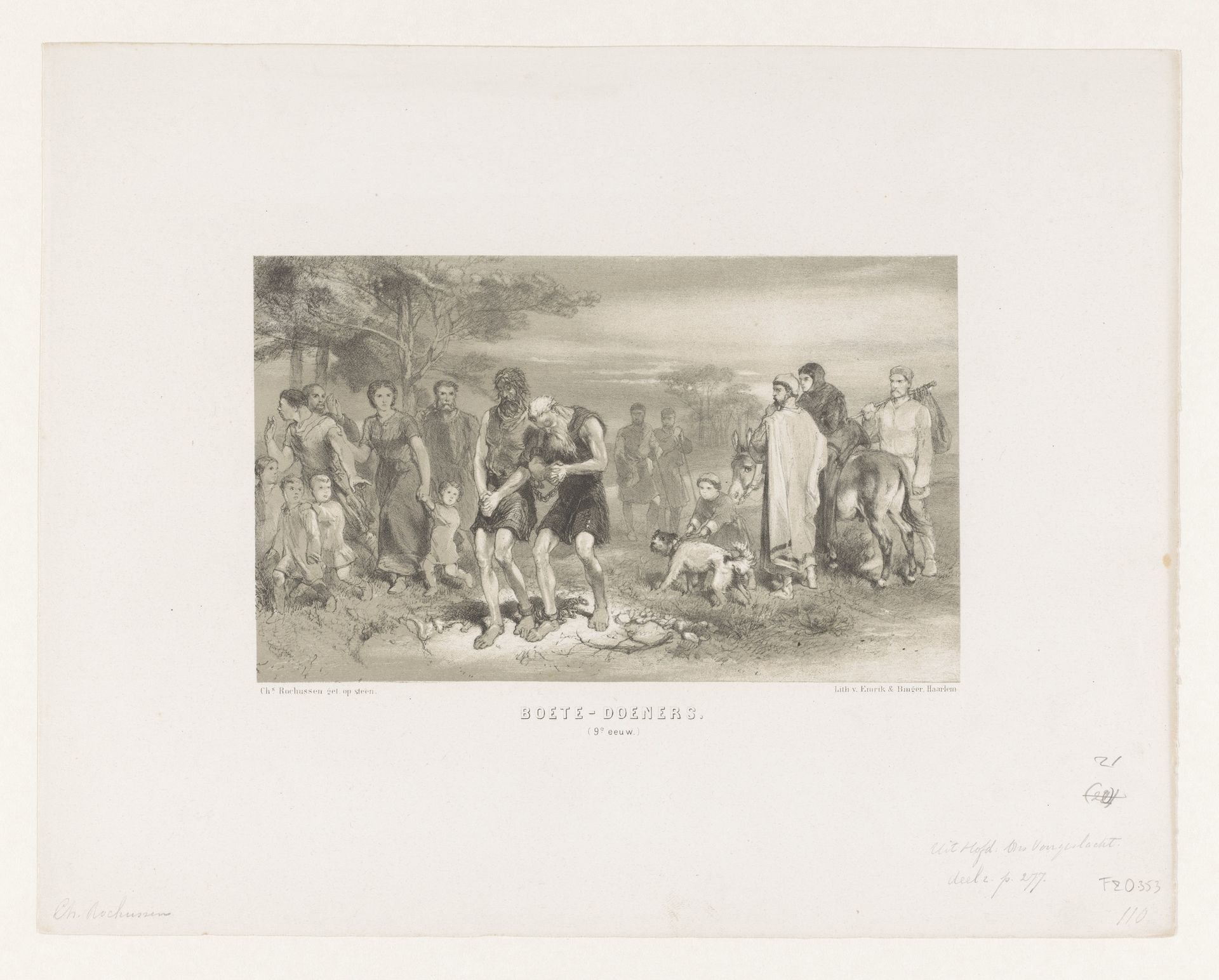 Geketende mannen by Charles Rochussen