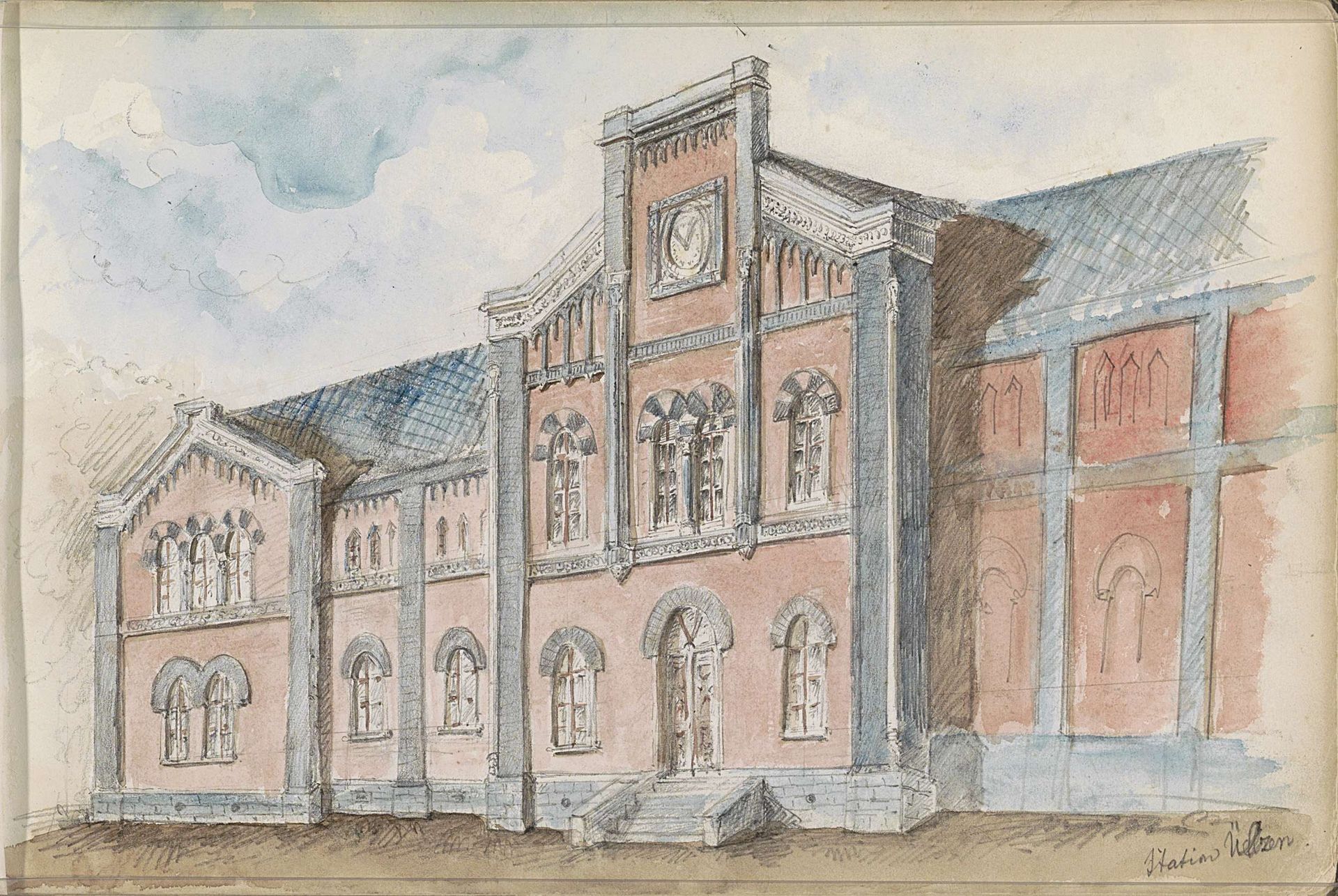 Station Uelzen by Isaac Gosschalk