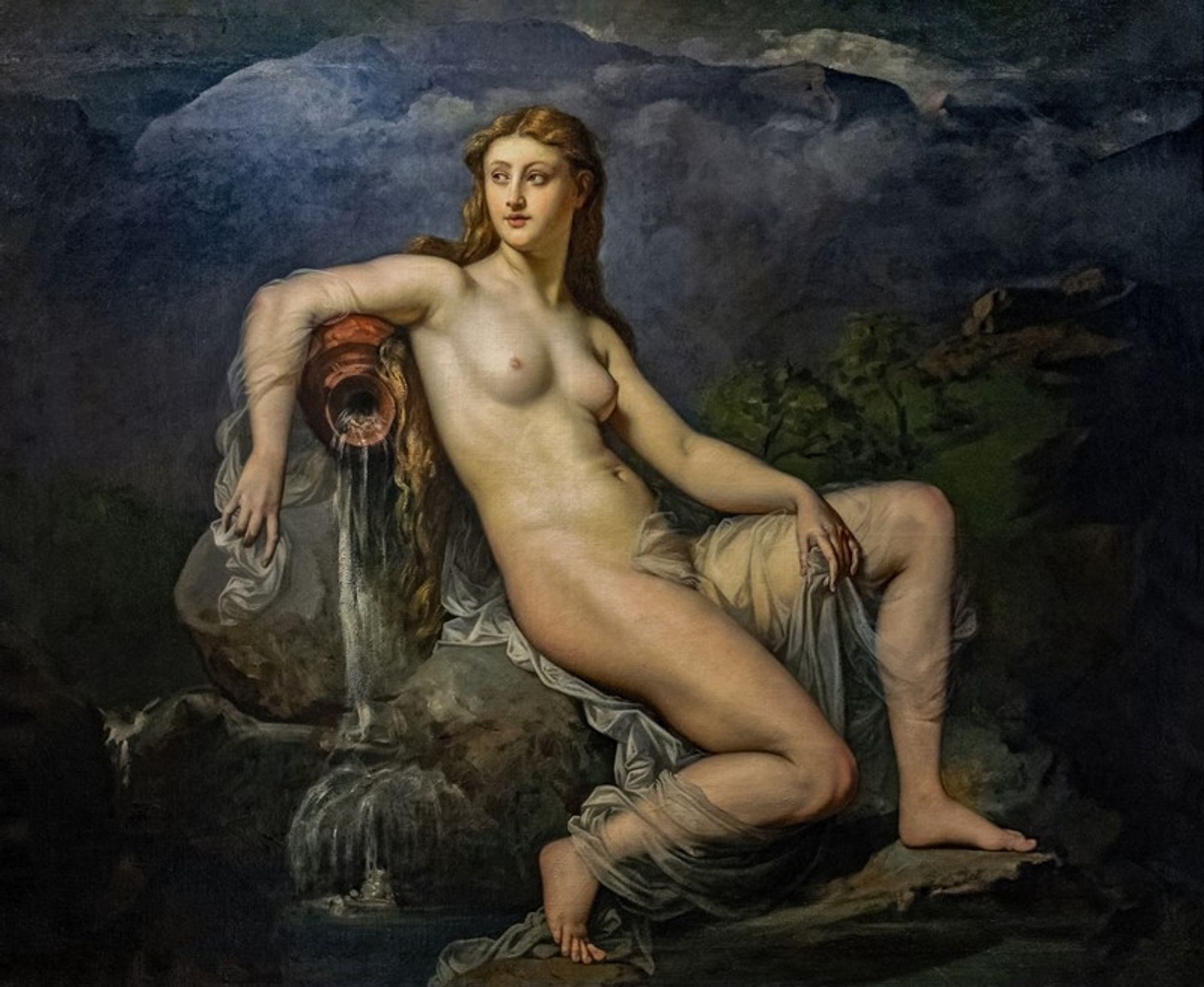 La Source ou l’eau by Henri Lehmann