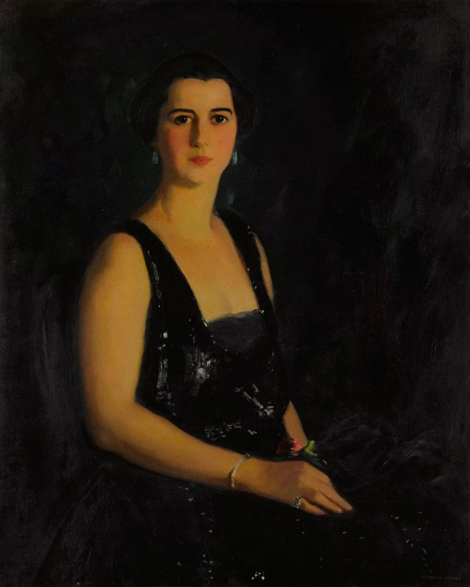 Portrait of Mrs. Arthur Bond Cecil by Robert Henri