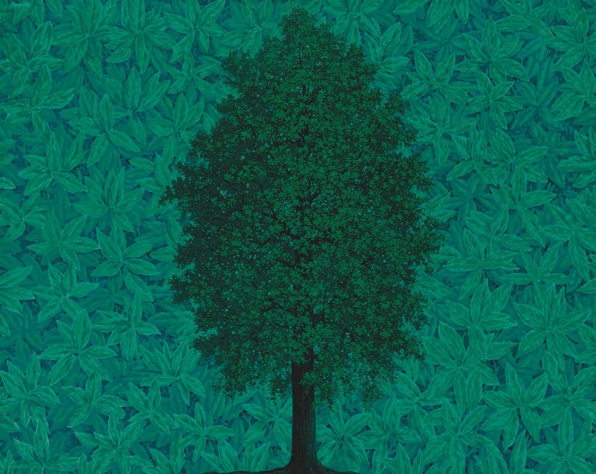 L’Arc de Triomphe by René Magritte