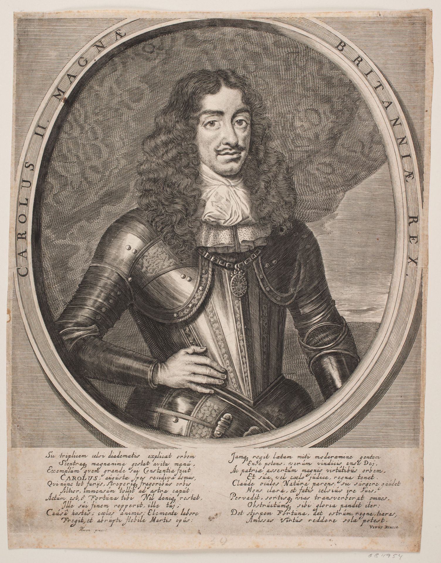 Karl II af England by Albert Haelwegh