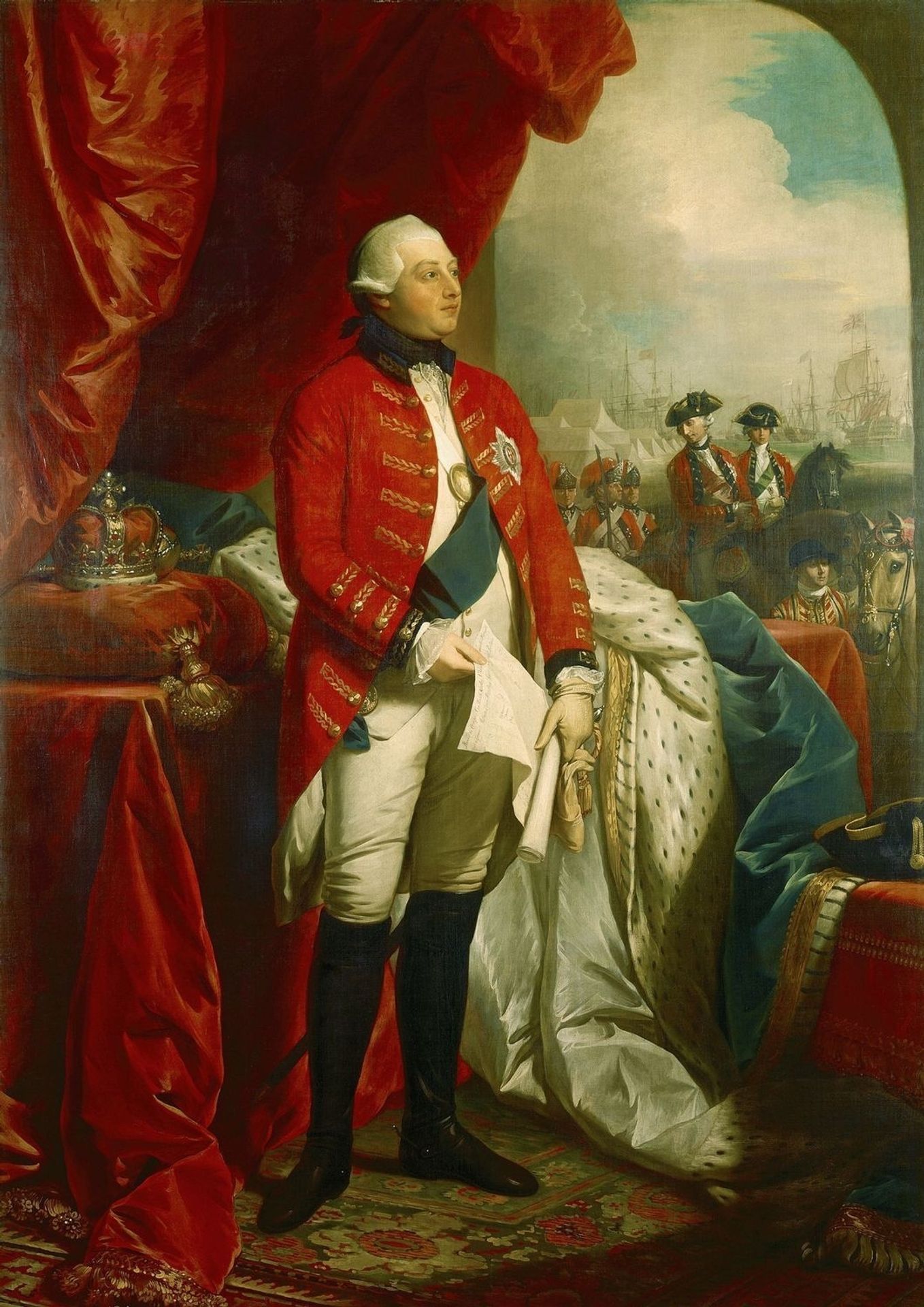 George III of the United Kingdom by Benjamin West