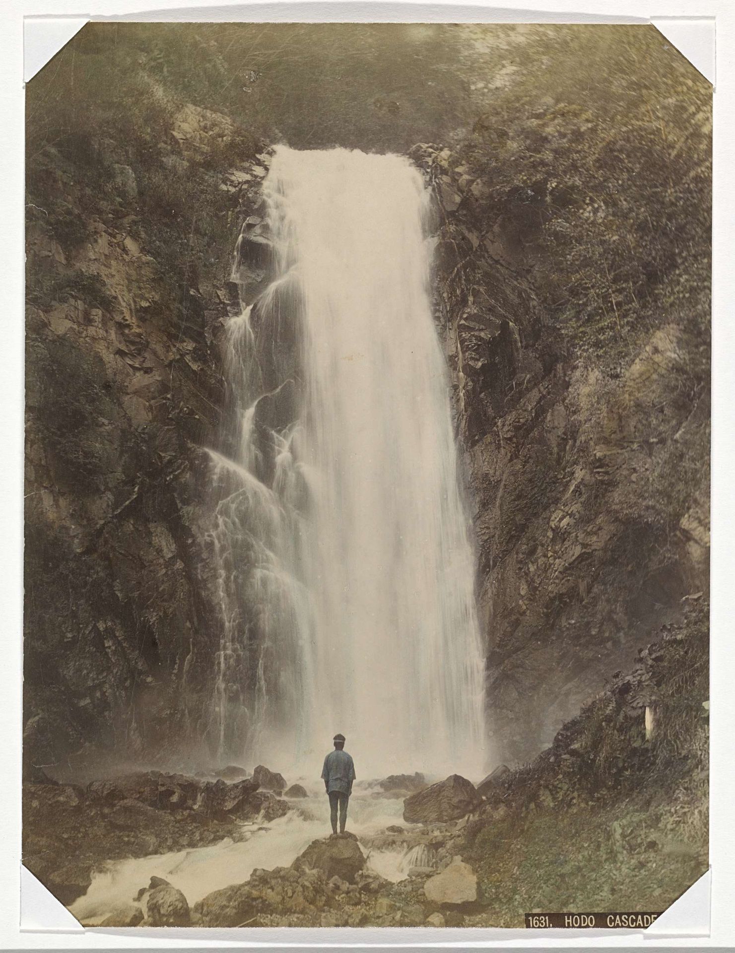 Hodo-waterval bij Nikko by Raimund von Stillfried