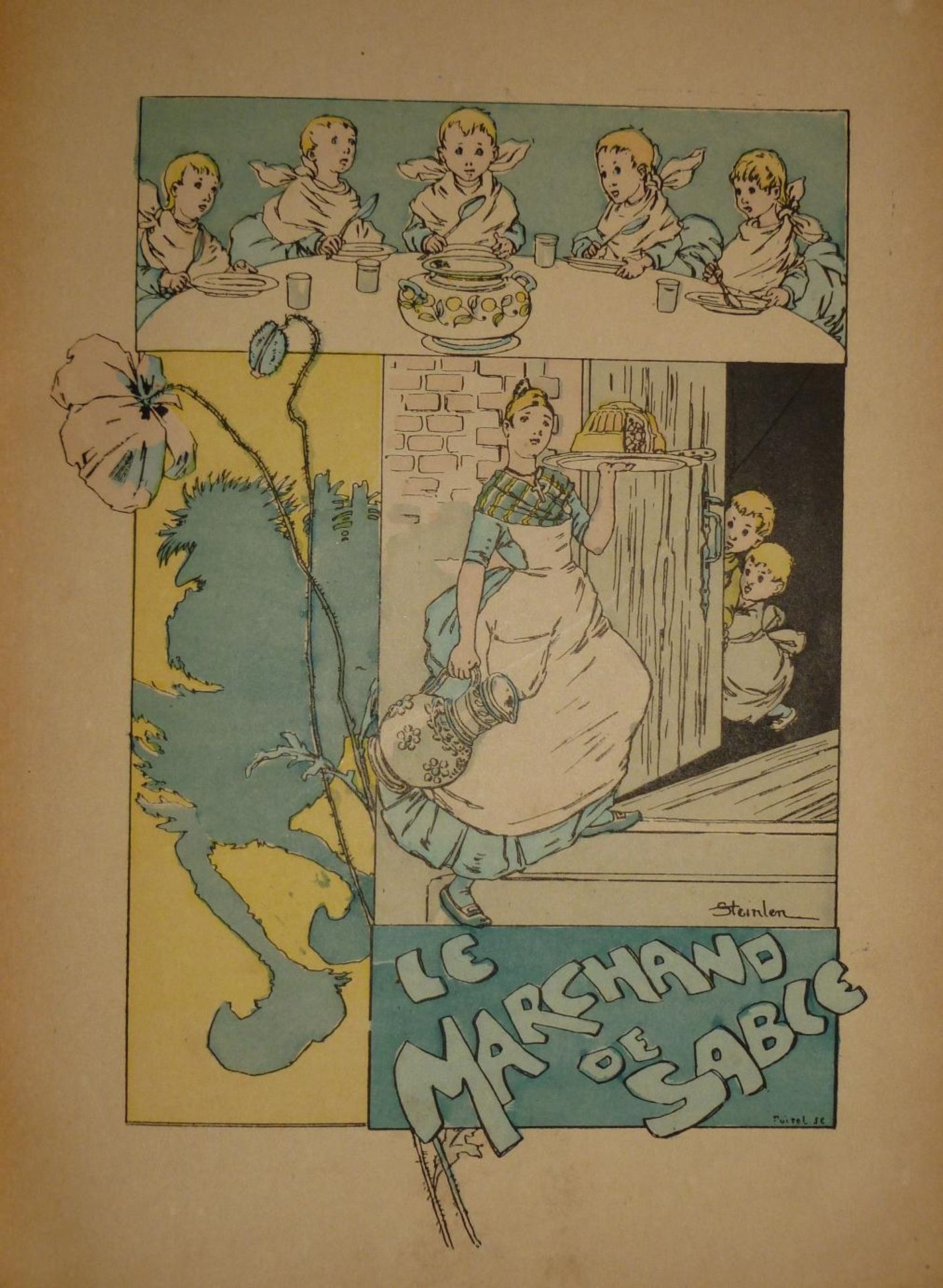Le Marchand de Sable by Théophile Alexandre Steinlen