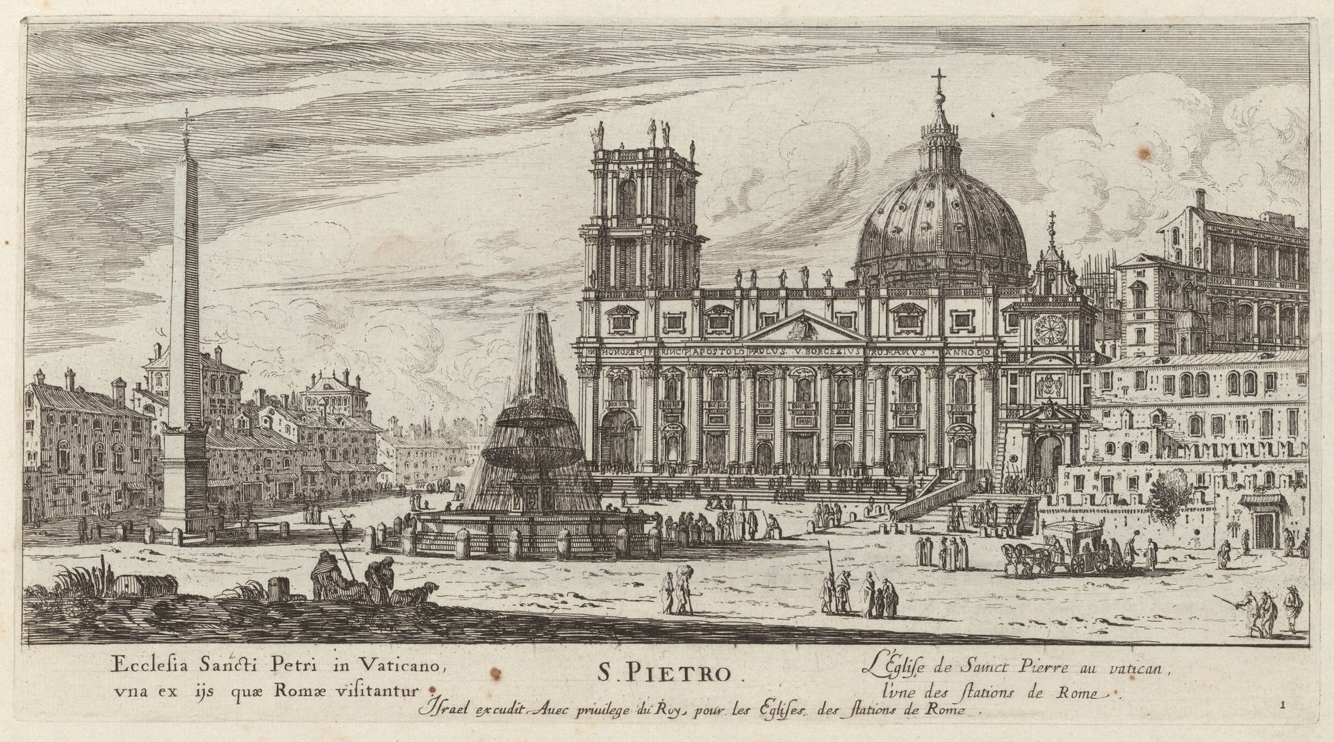 S. Pietro by Israel Silvestre