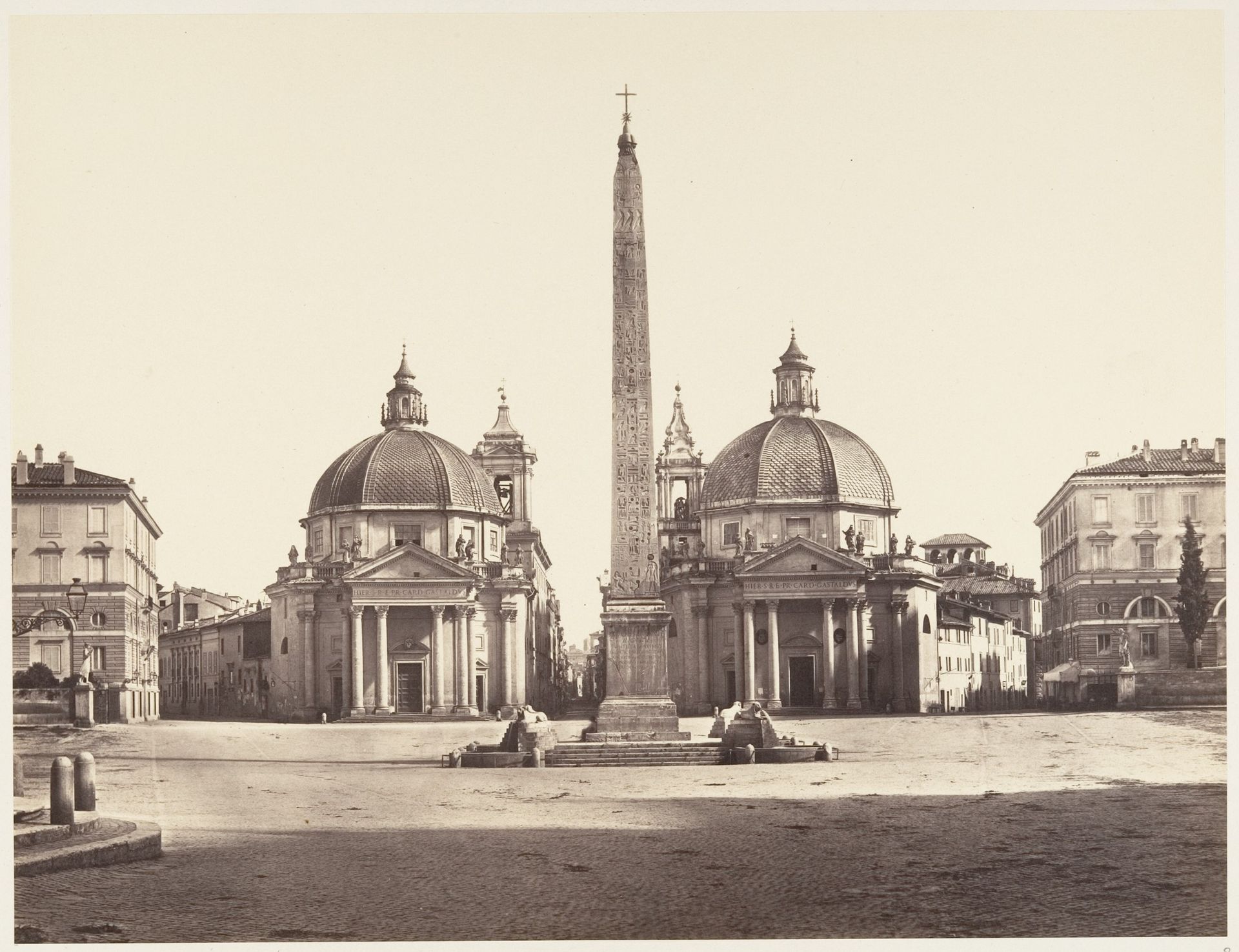 Piazza del Popolo by Eugène Constant
