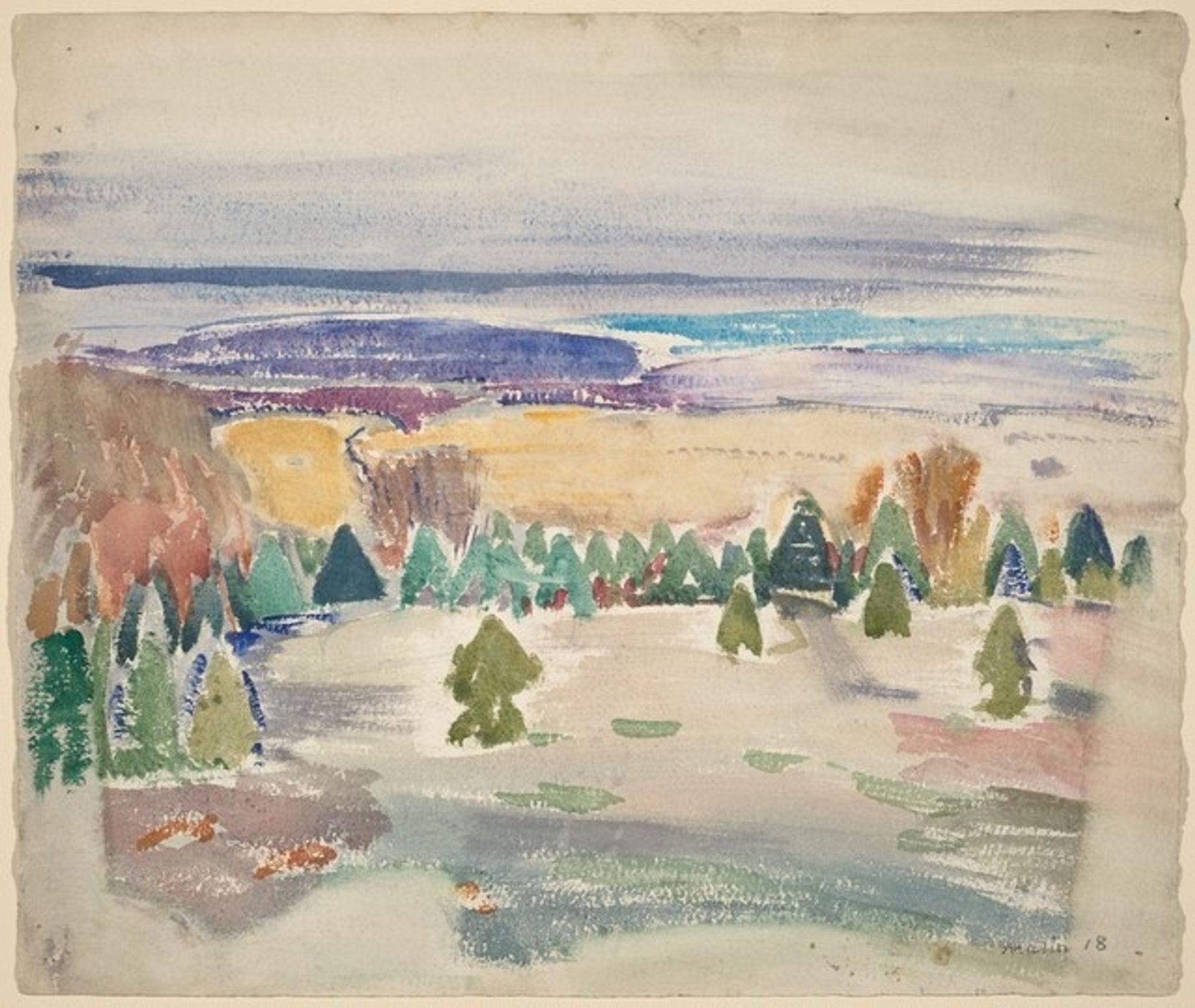 Rowe, Massachusetts by John Marin
