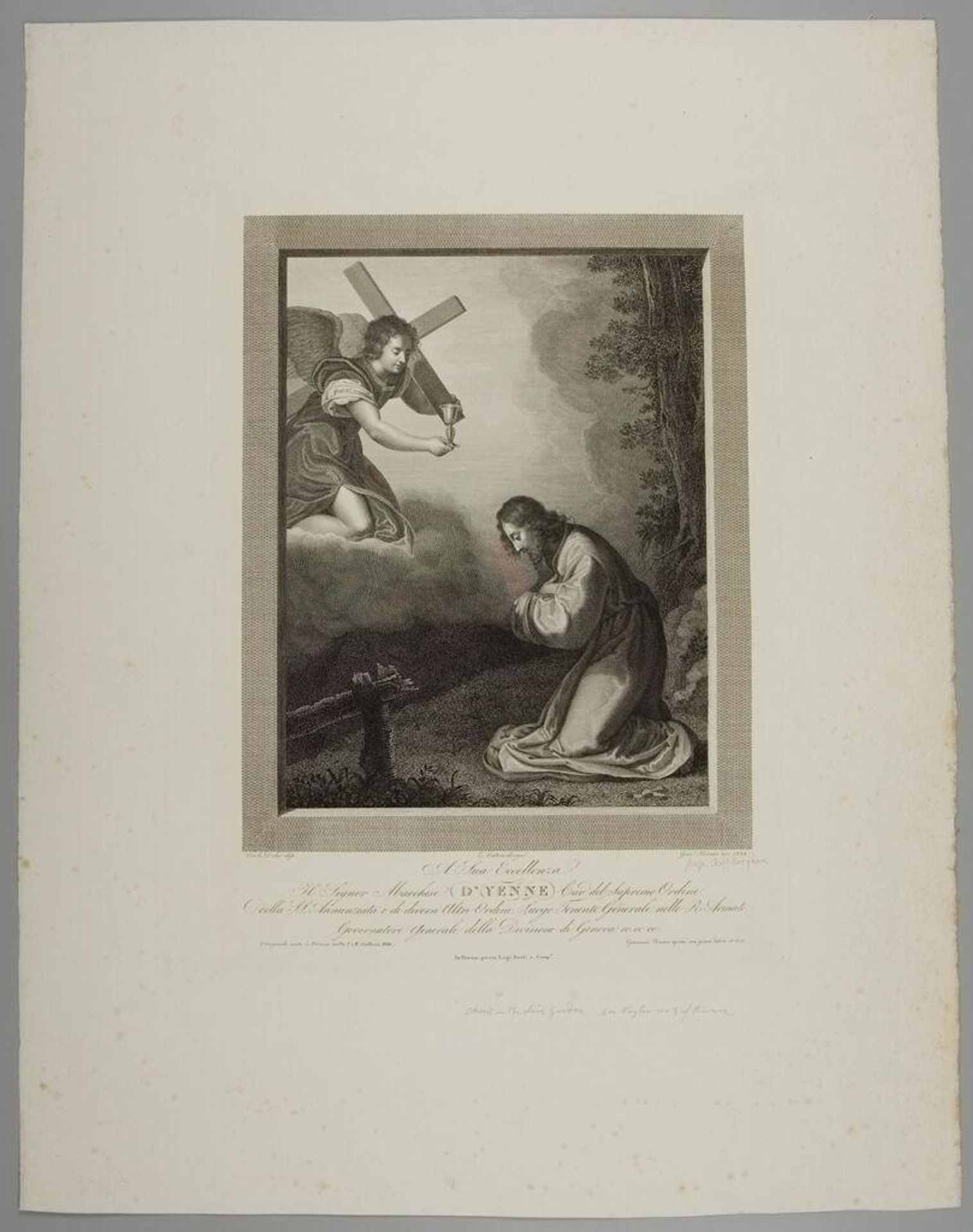 Christ on the Mount of Olives by Giovanni Rivera