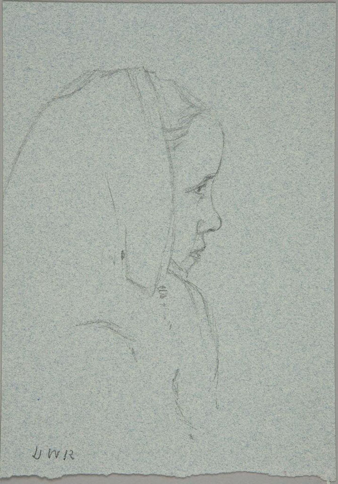 Female Head in Profile by Denman Waldo Ross