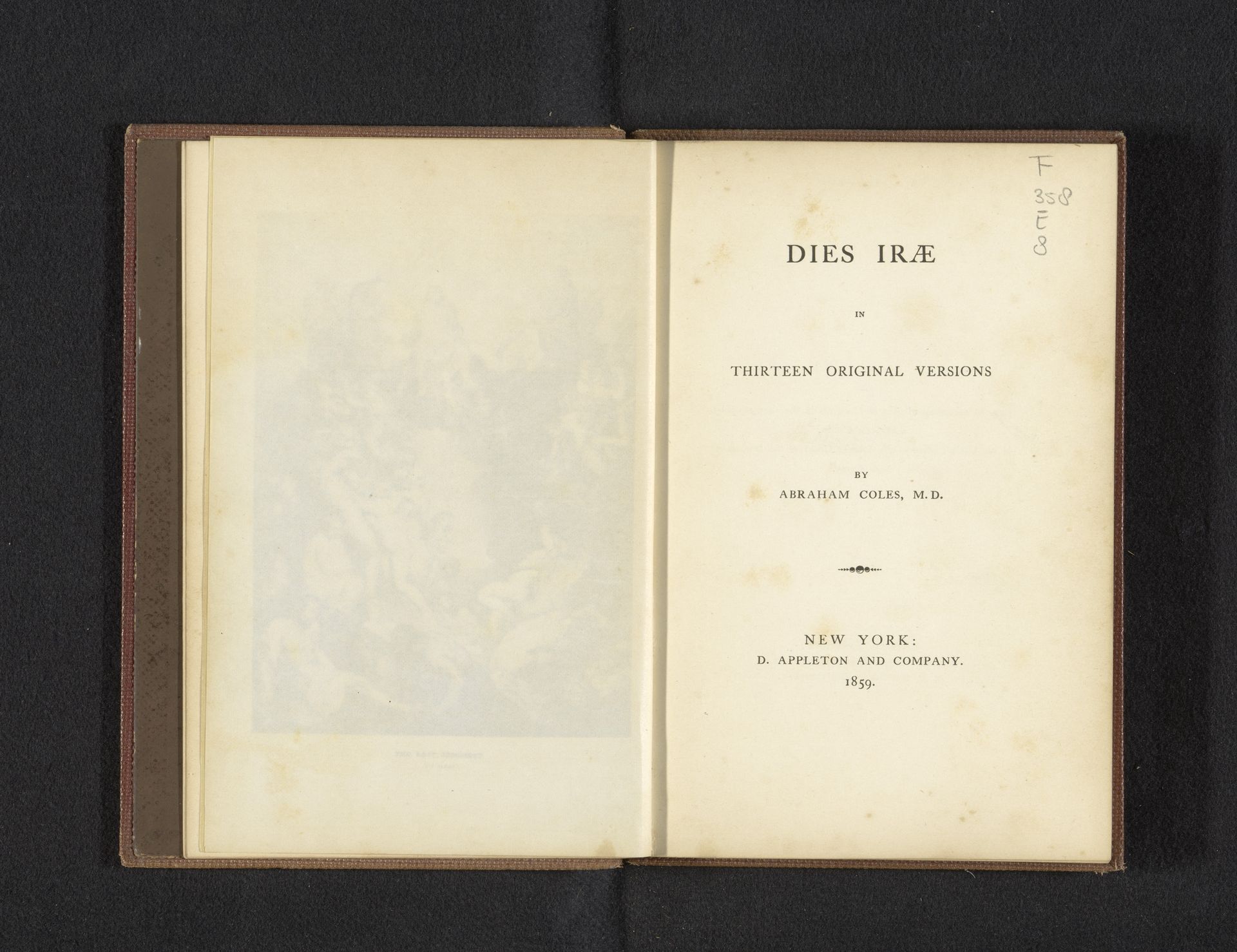 Dies irae in thirteen original versions by Abraham Coles