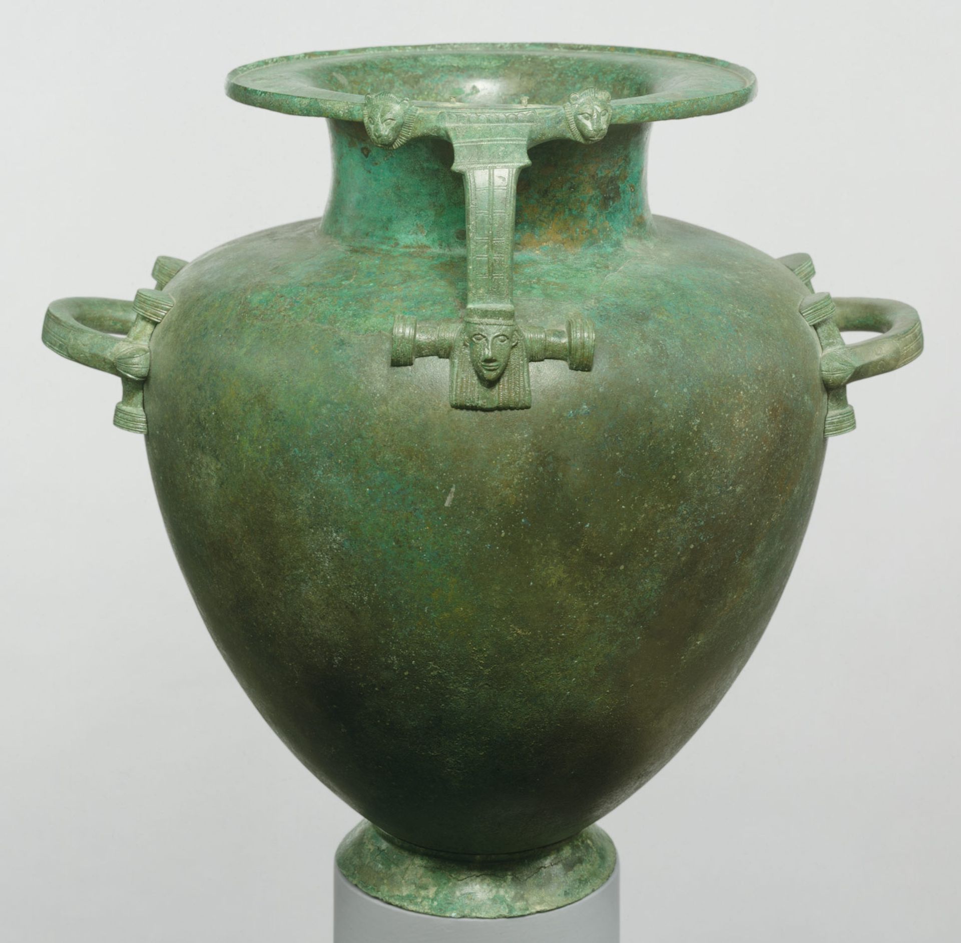 Bronze Hydria (water Jar) by Ancient Greek Pottery