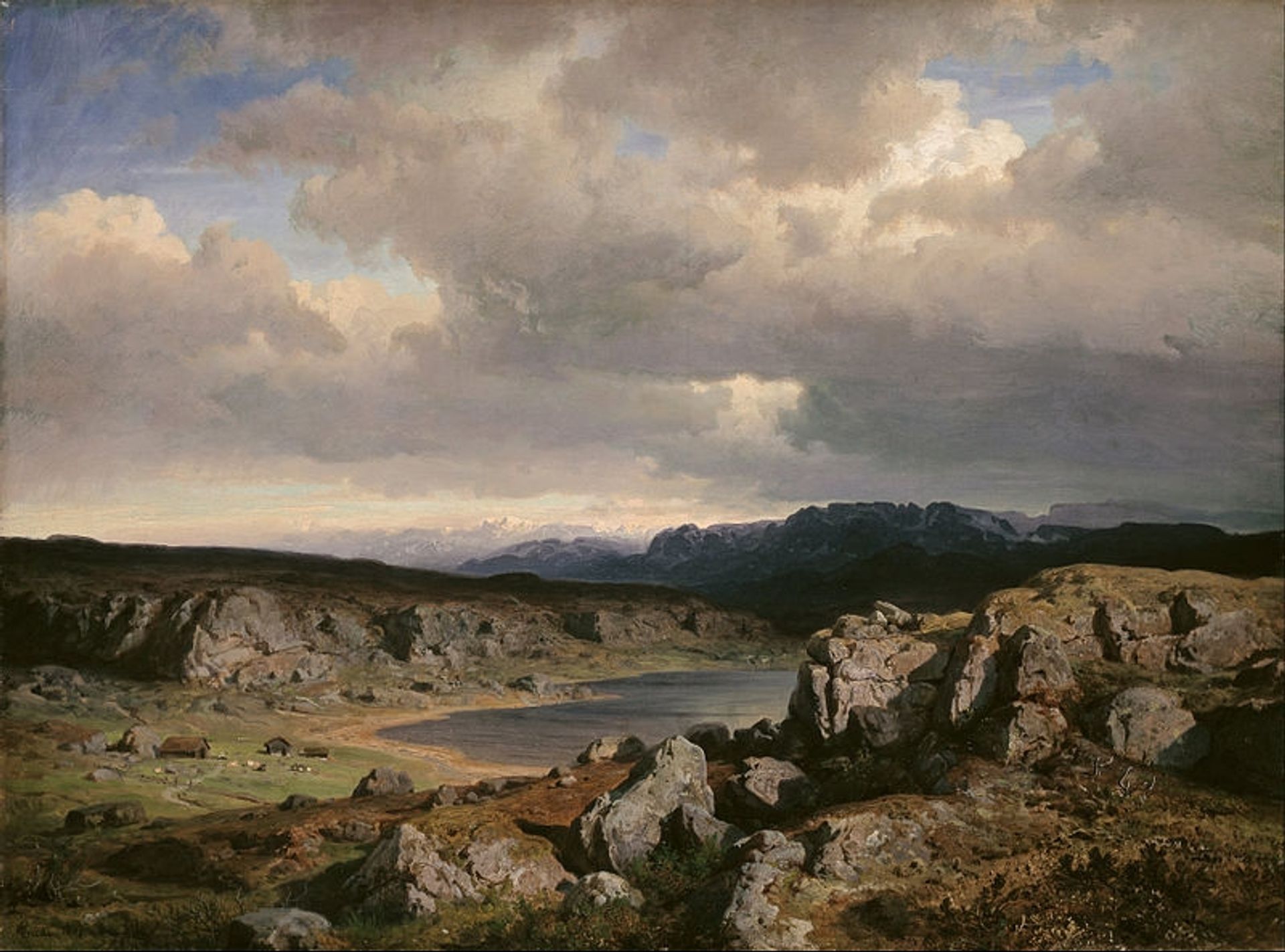 Høifjell by Hans Gude