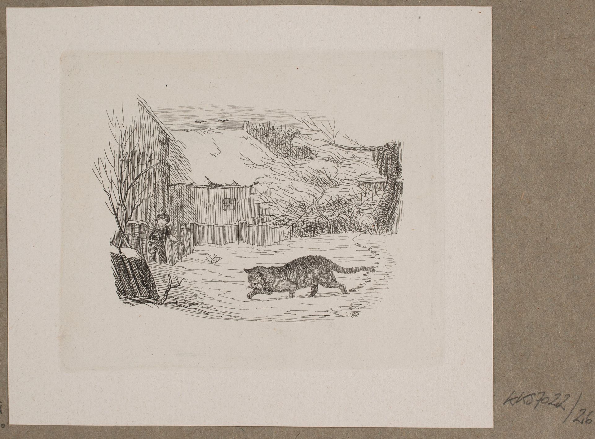 Illustration til O. Specter, "Fabler for Børn" by Vilhelm Kyhn