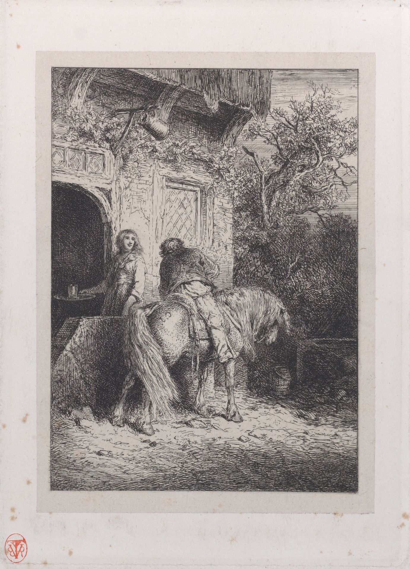 The Rider by Charles Jacque
