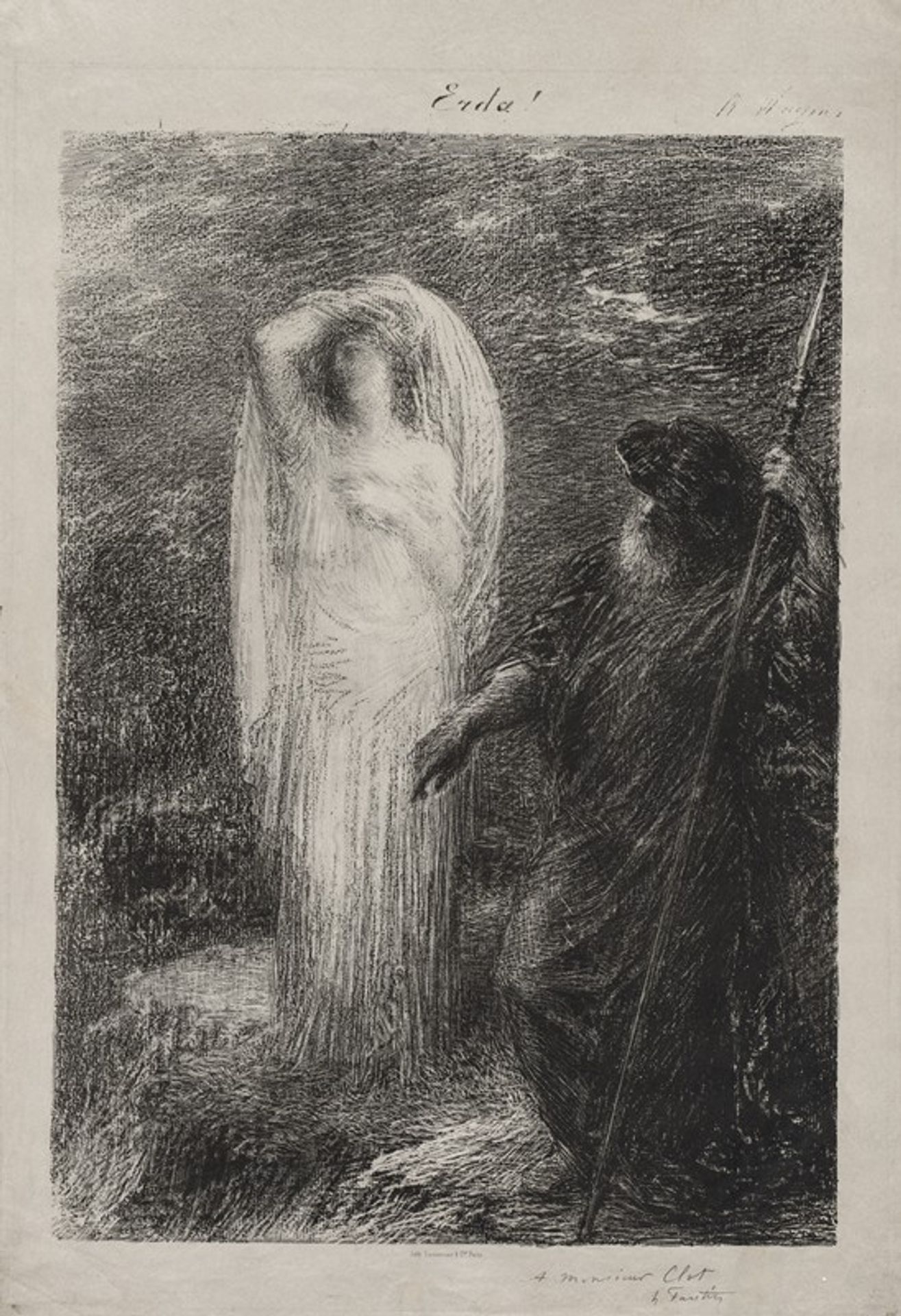 L’Evocation d’Erda by Henri Fantin-Latour