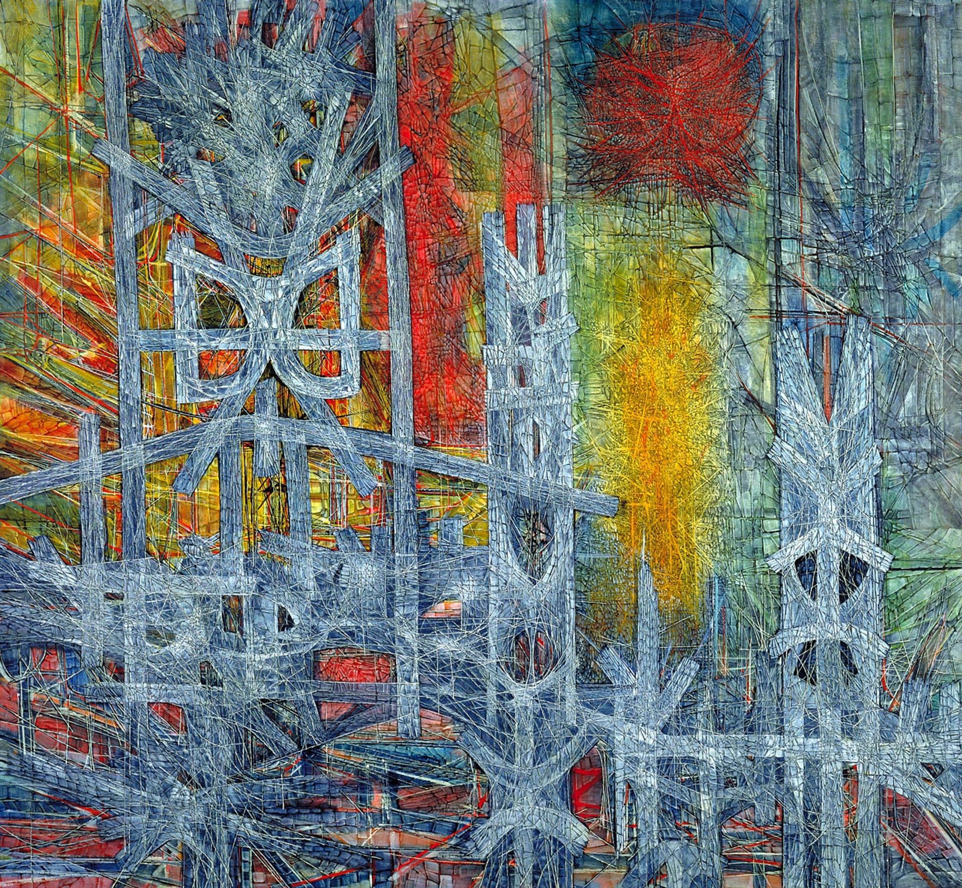 Silence at Sharpeville by Jimmy Ernst