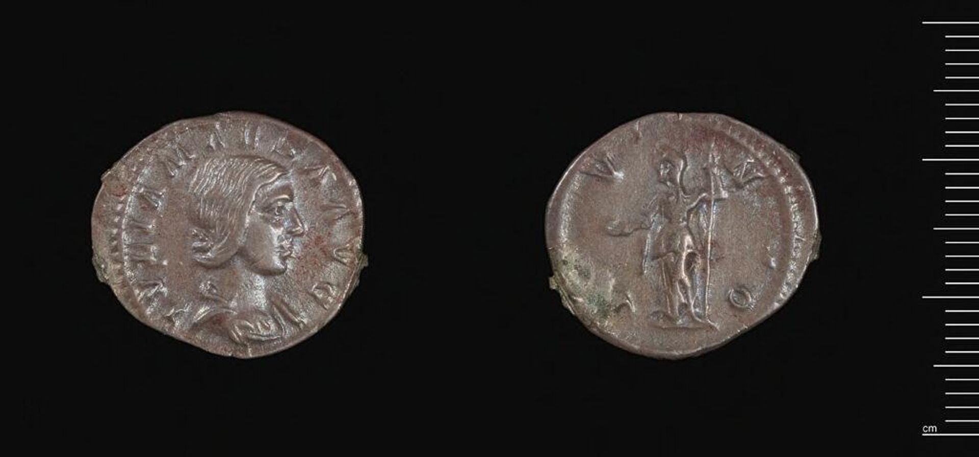 Denarius of Julia Maesa by Julia Maesa