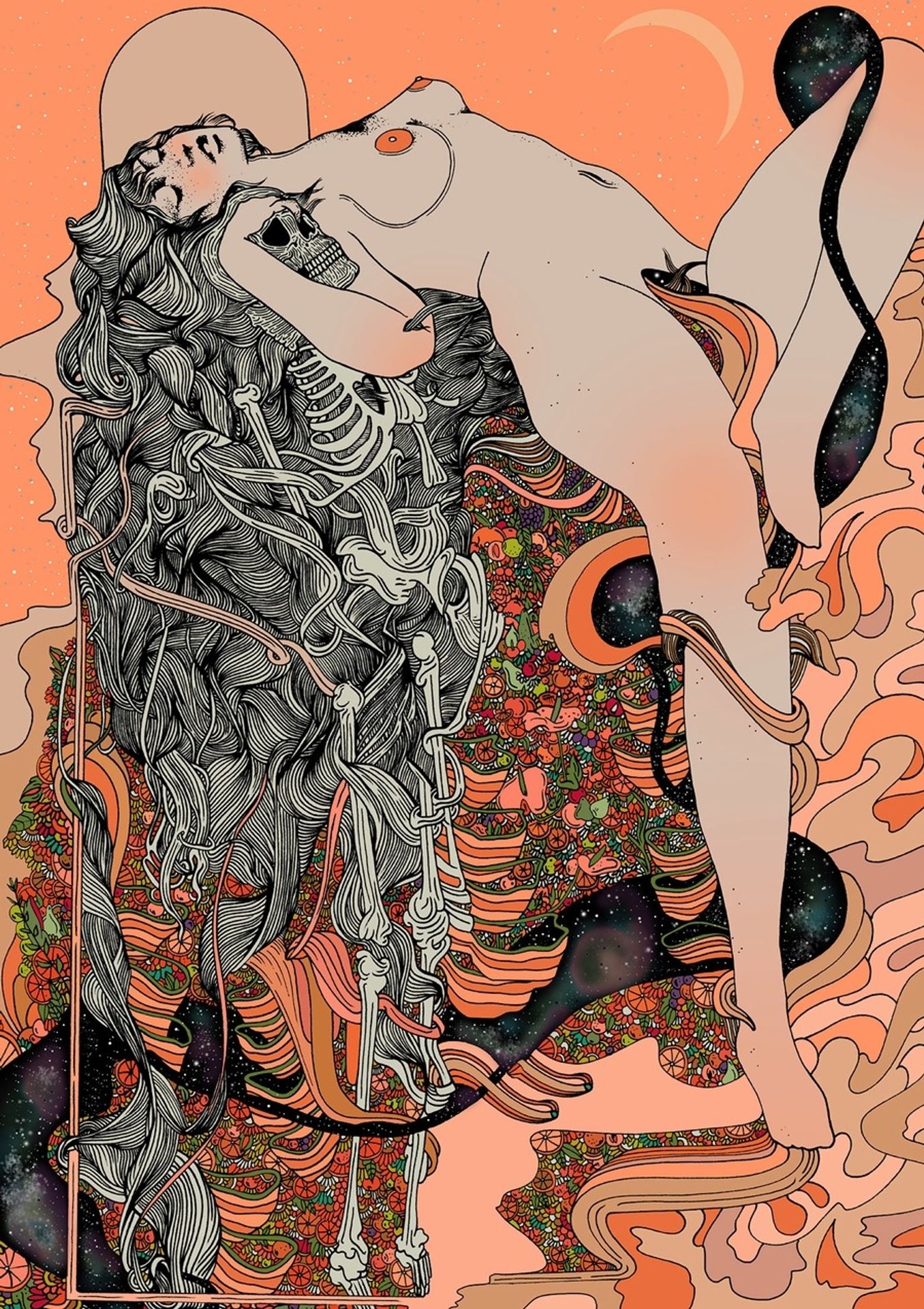 Blushing Cheeks & Sweet Fruits by Cassidy Rae Marietta