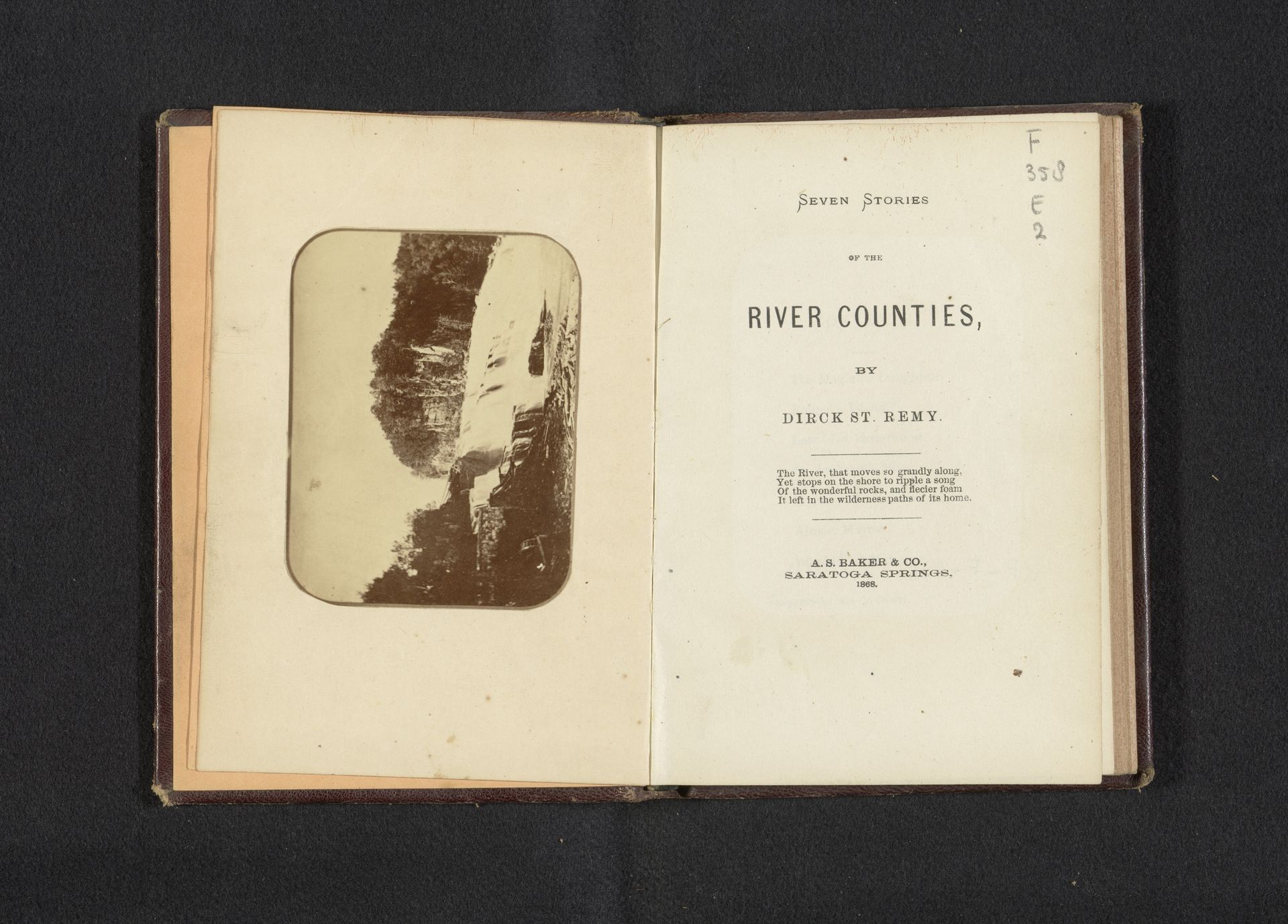 Seven stories of the river counties by Dirck St. Remy