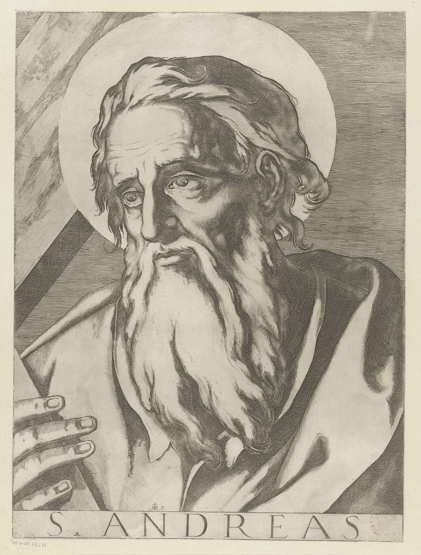 Heilige Andreas by Raffaello Schiaminossi