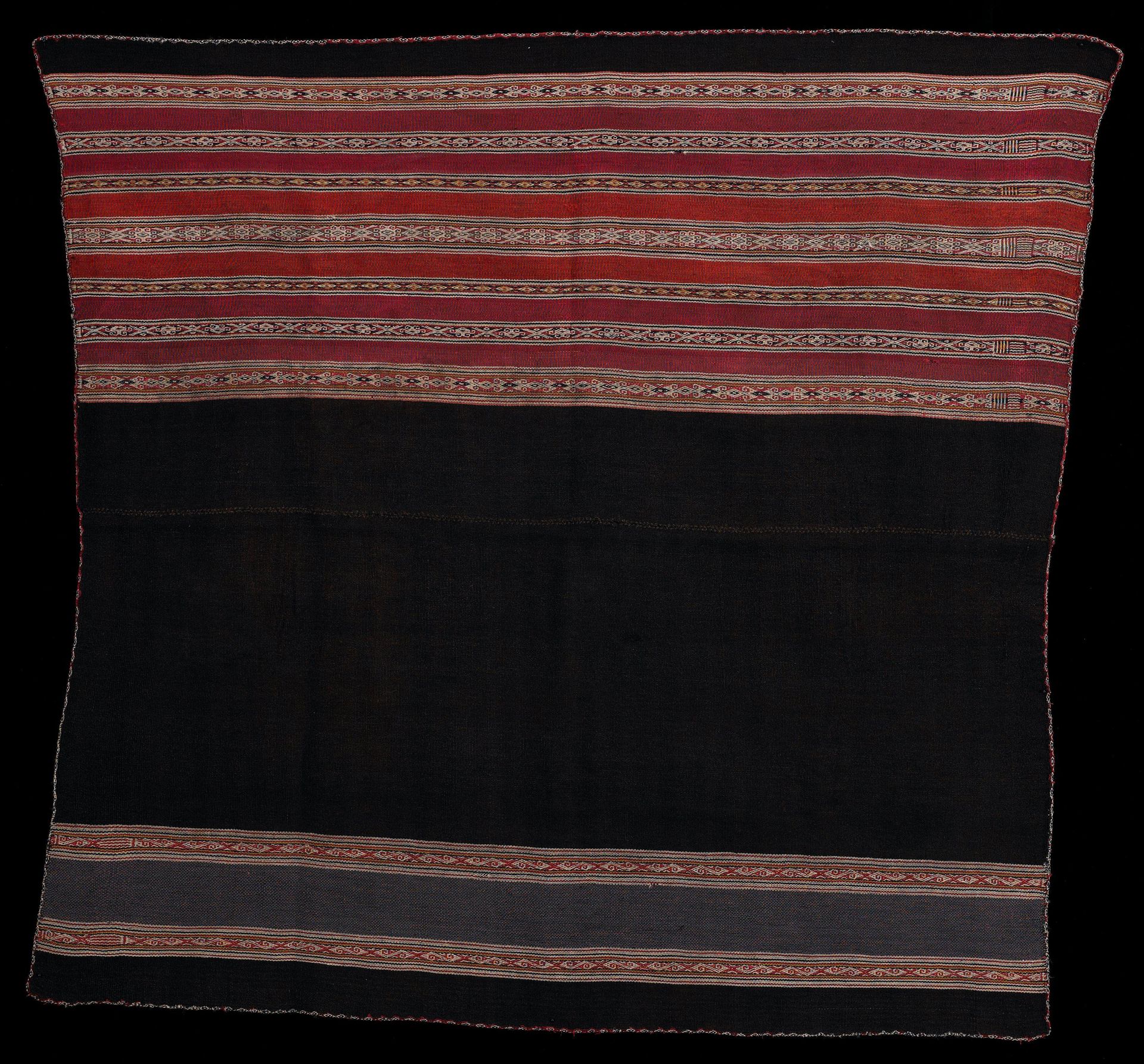 Woman's ceremonial aksu (overskirt) by Anonymous