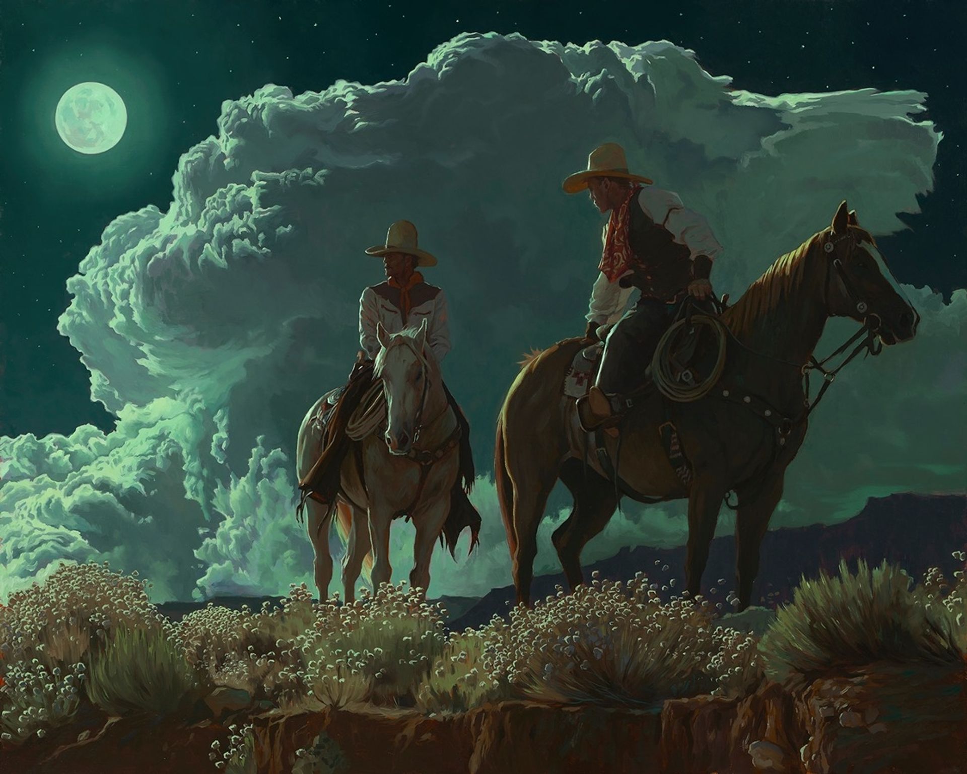 Riders of the Coyote Moon by Mark Maggiori