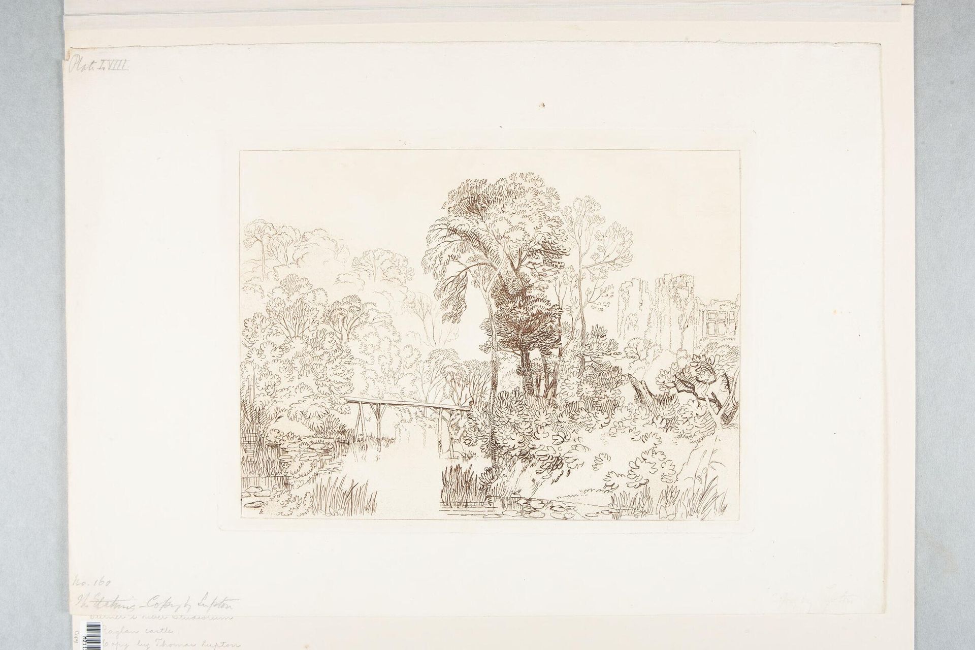 Berry Pomeroy Castle by Thomas Goff Lupton