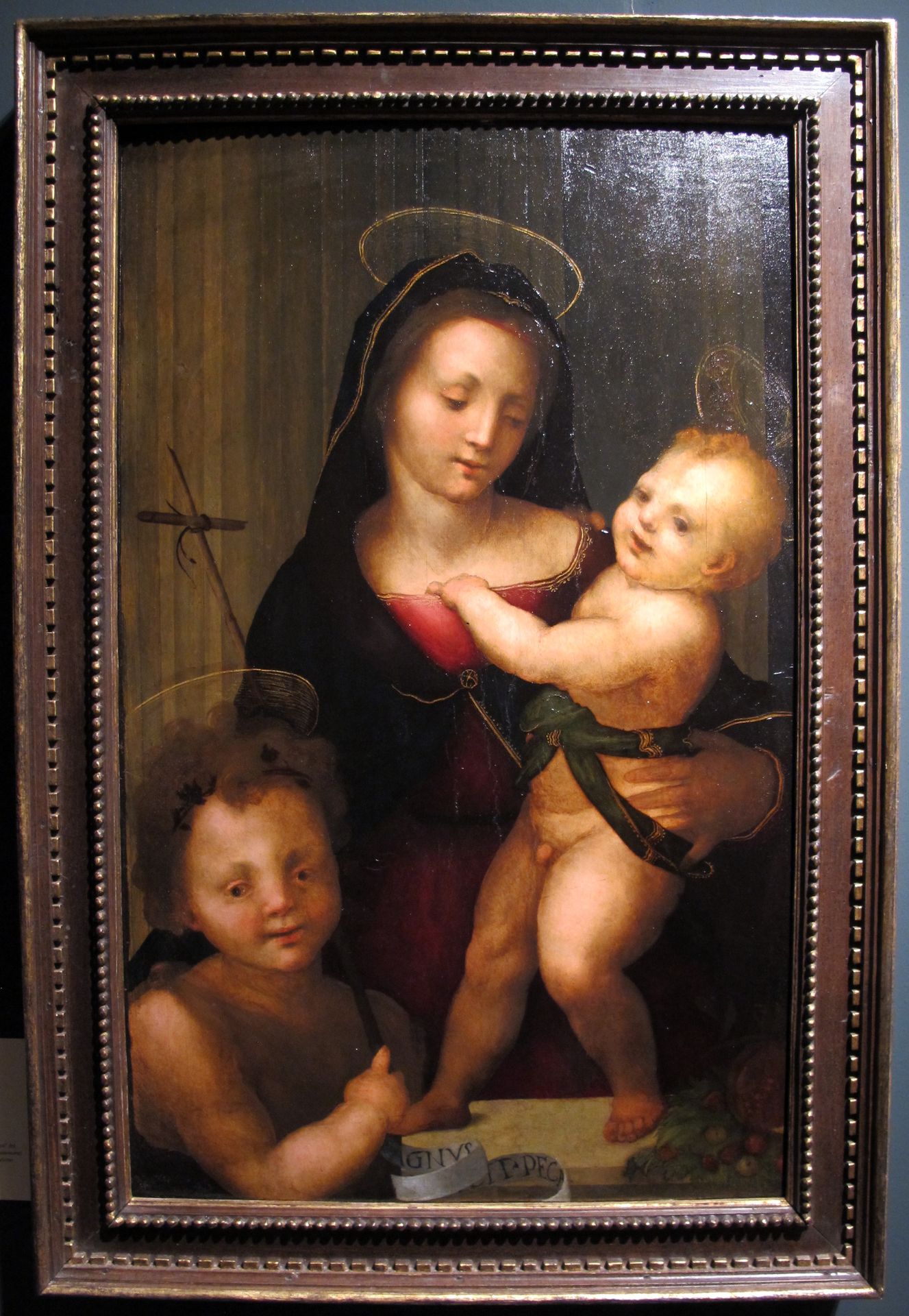 Virgin and Child with St John by Mariotto Albertinelli