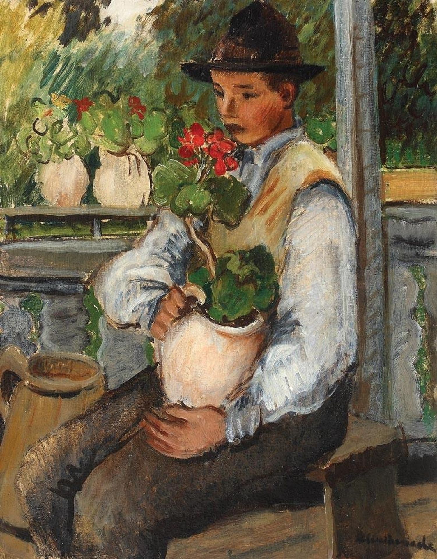 The Little Gardener by Micaela Eleutheriade
