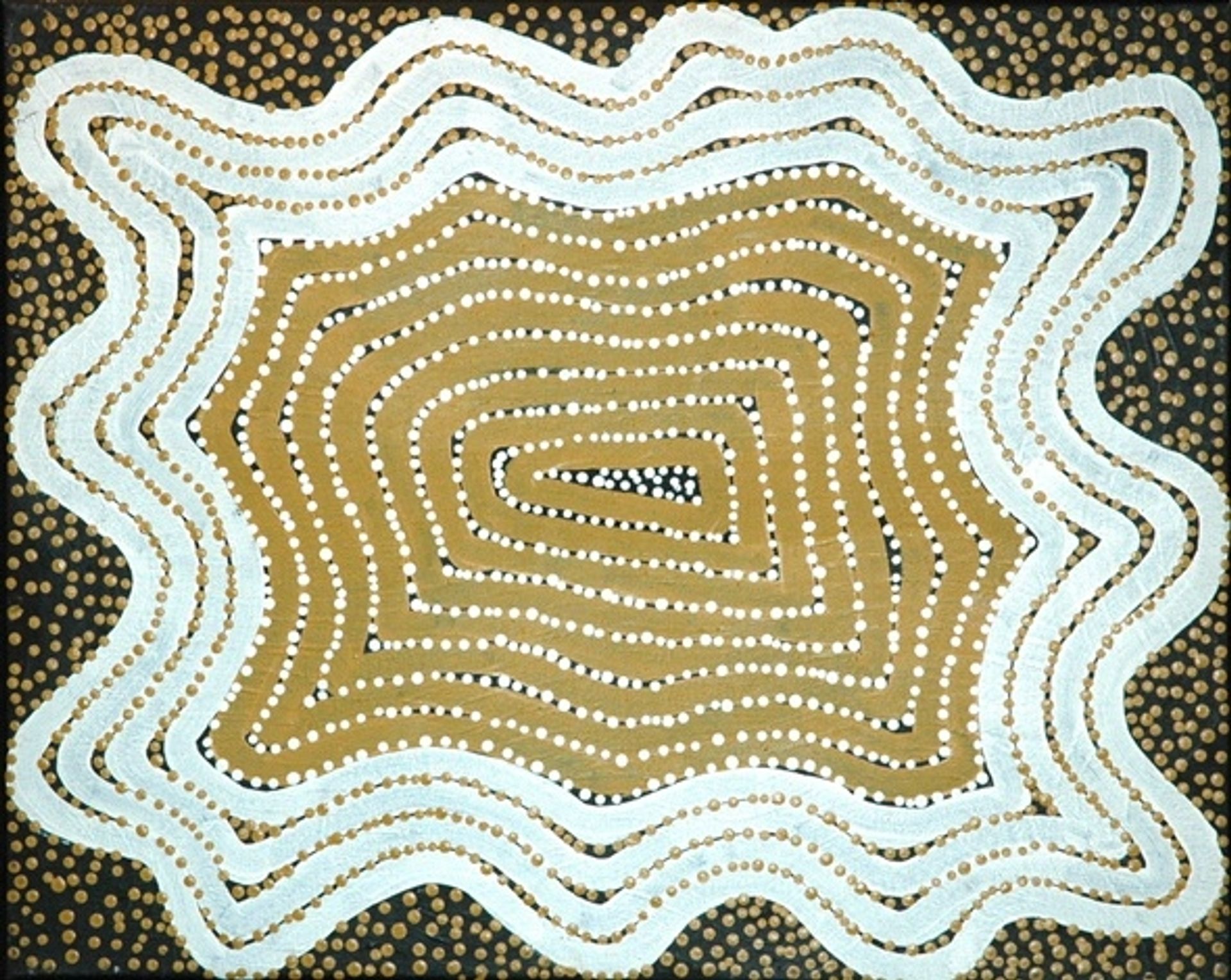 Tingari by Warlimpirrnga Tjapaltjarri