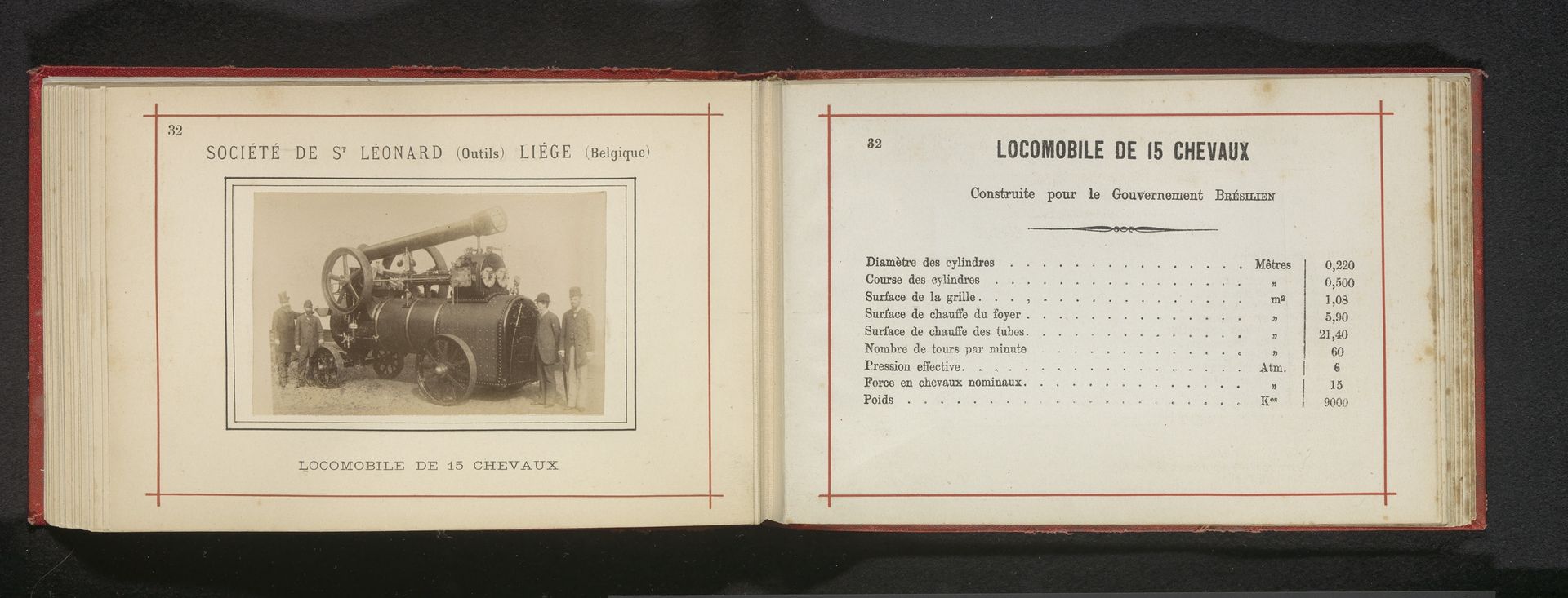 Onbekende mannen bij een locomobiel by Joseph Kirsch Fils