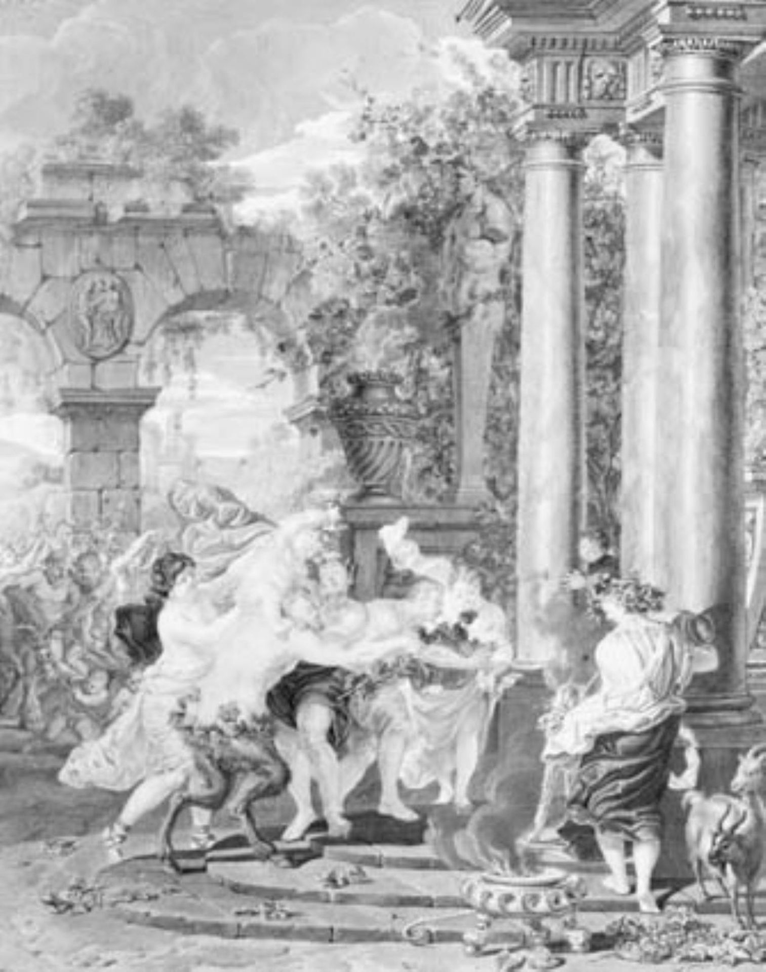 Bacchantic Sacrifice by Richard van Orley