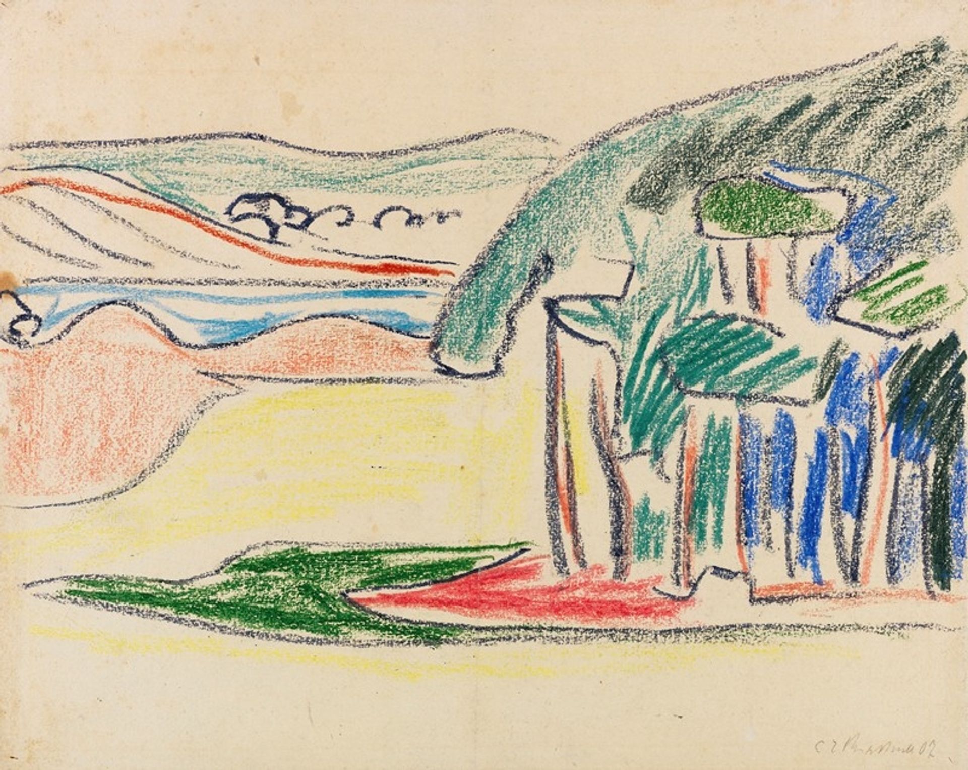 Moritzburger Teiche by Ernst Ludwig Kirchner