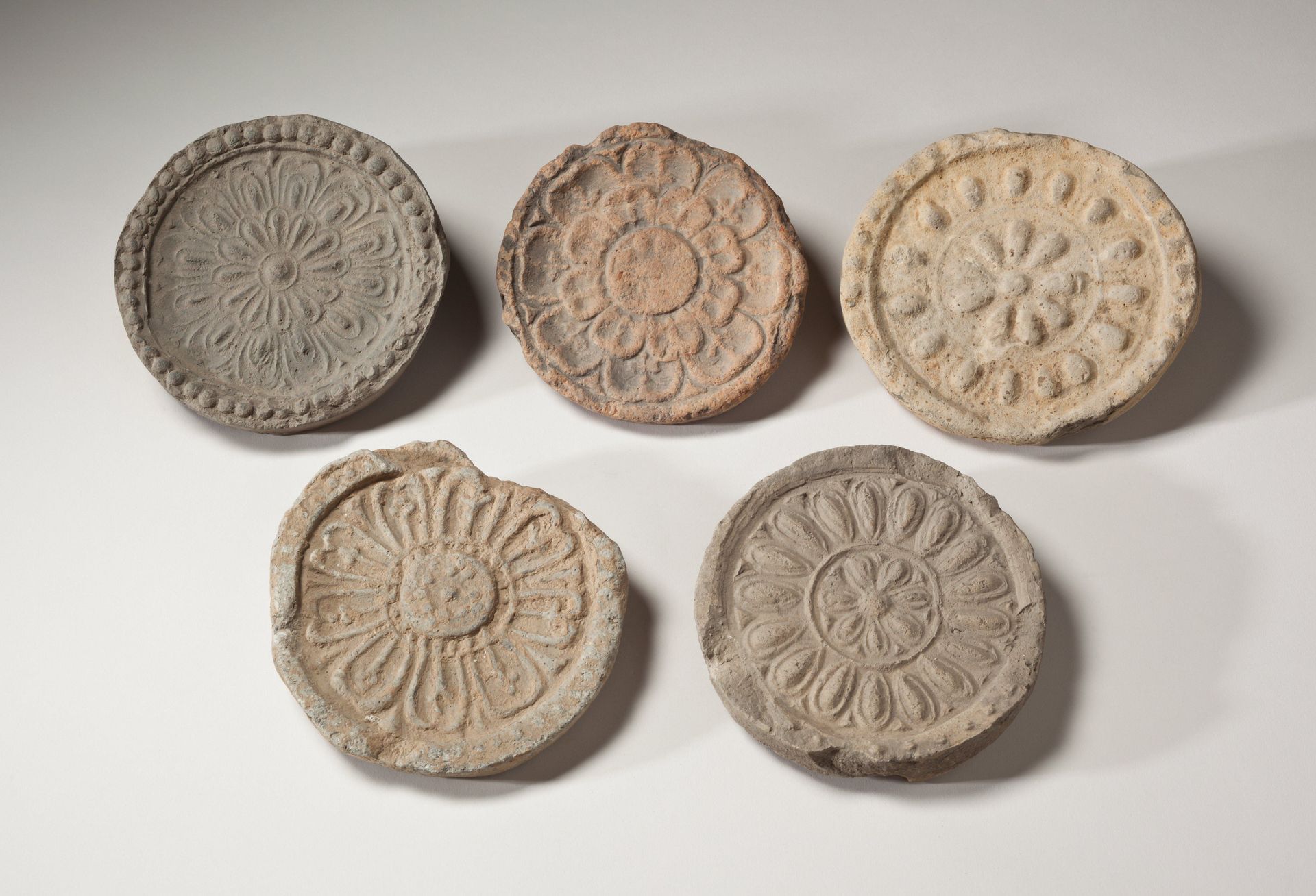 Roof-end tile by Anonymous