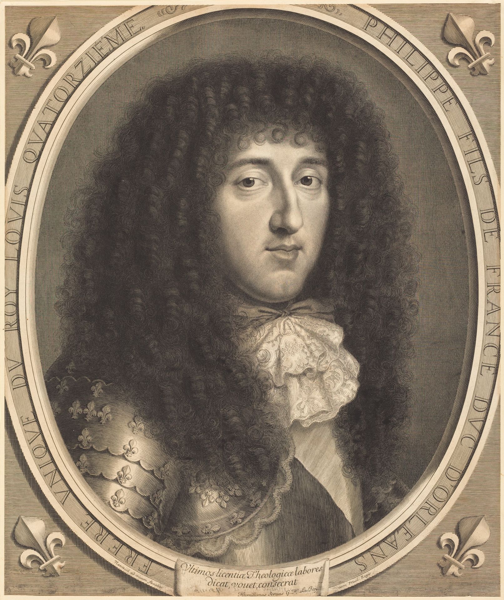 Philippe, Duc d'Orléans by Robert Nanteuil